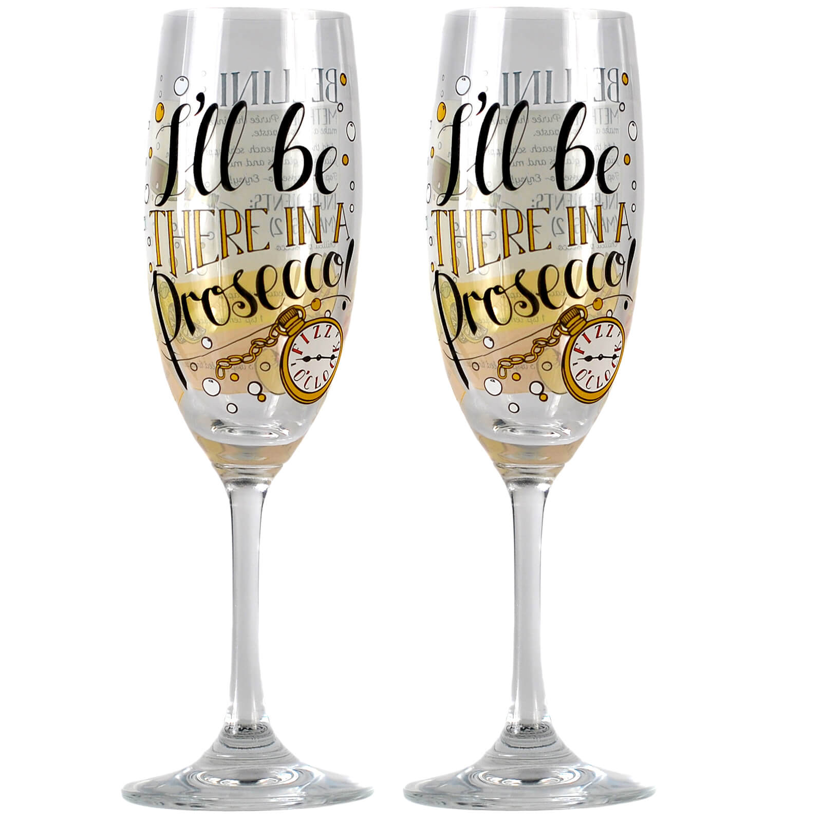 Glass Fun  Wall art vinyl decal sticker Prosecco Keep Calm and Drink Prosecco