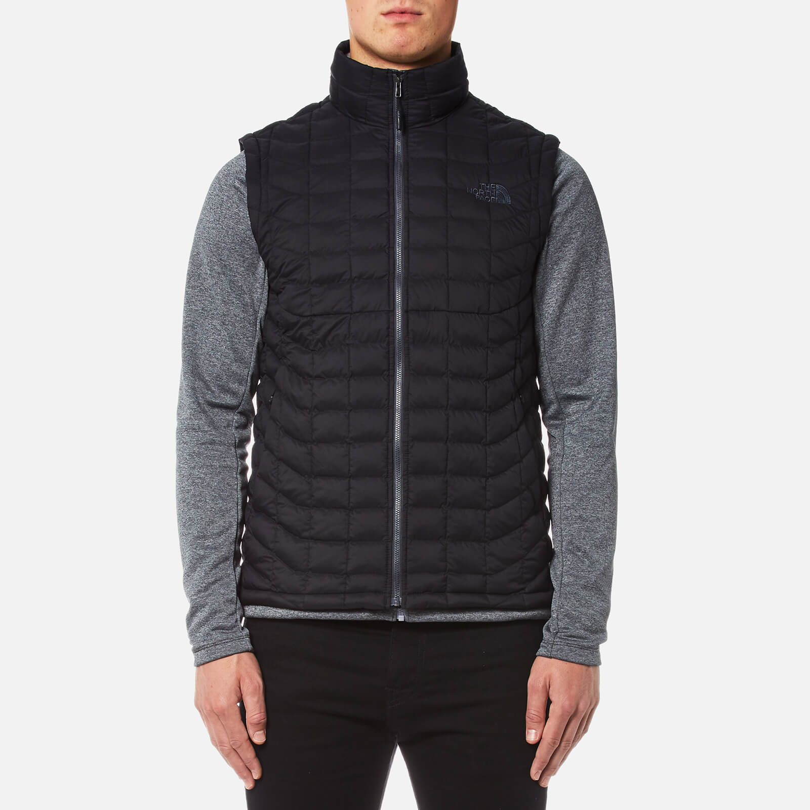 north face mens thermoball vest