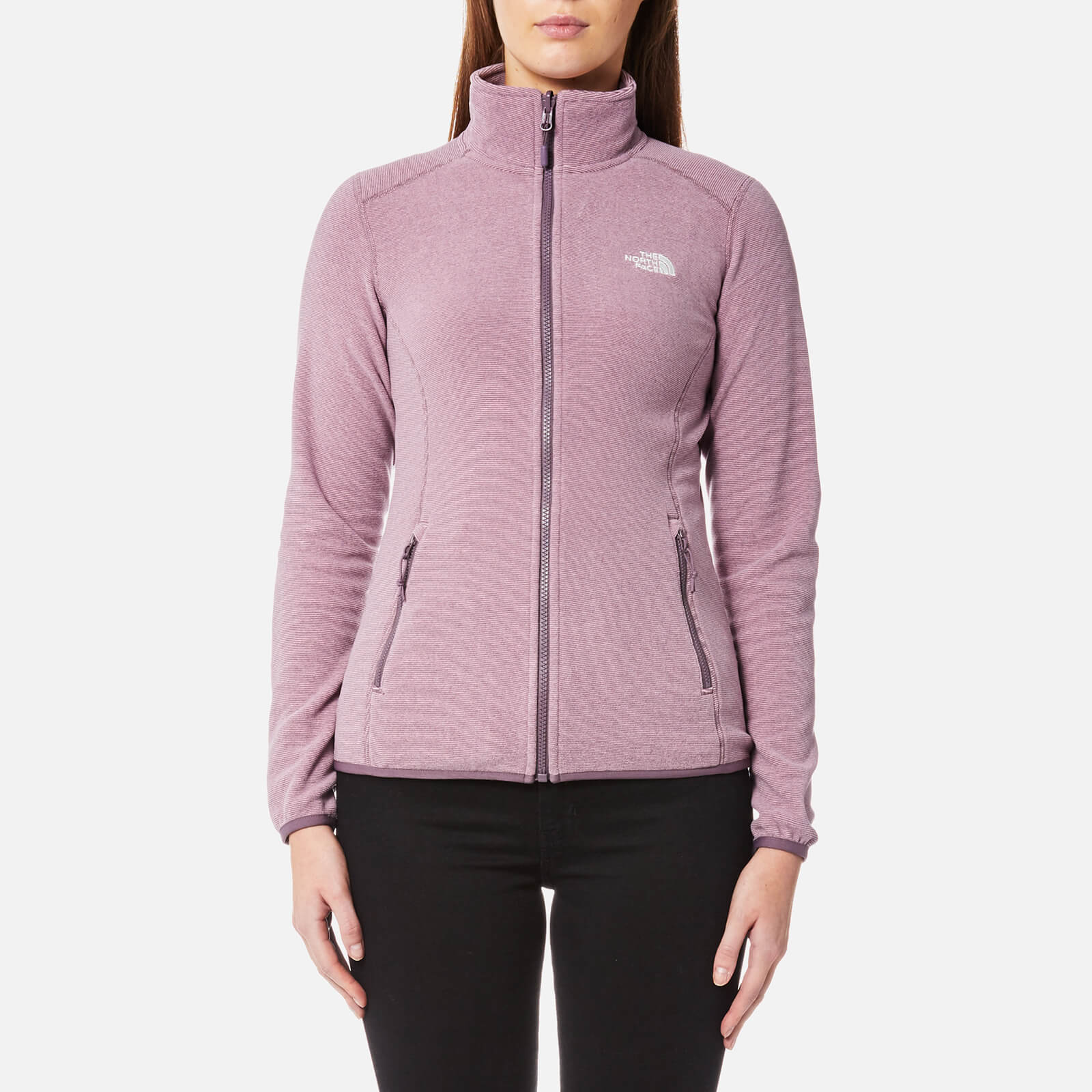north face women's 100 glacier full zip