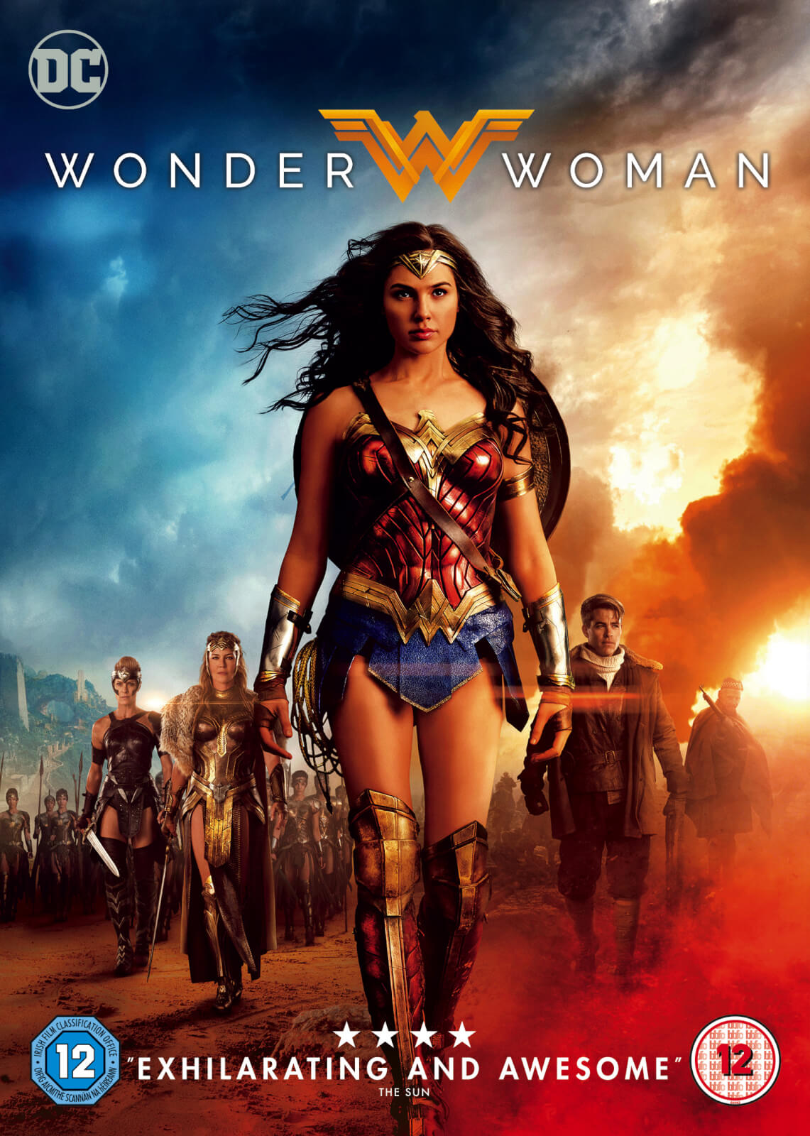 Wonder Woman Includes Digital Download Dvd Zavvi Uk