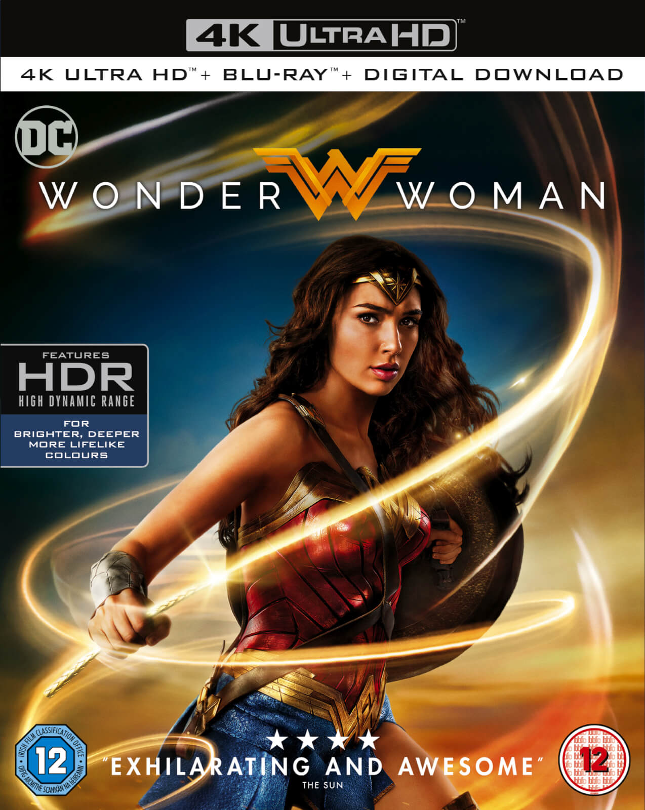 Wonder Woman 4k Ultra Hd Includes Digital Download Blu Ray