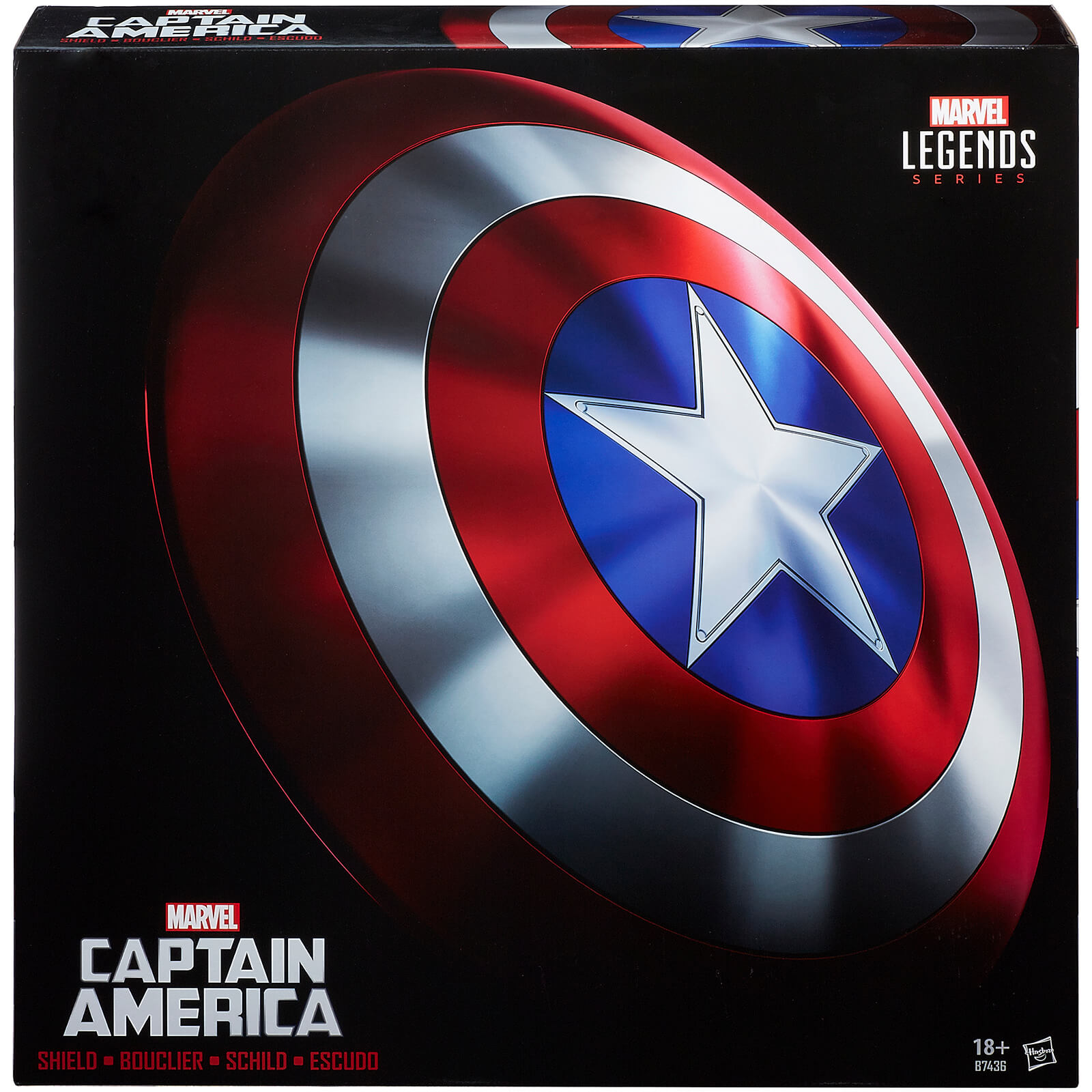 hasbro marvel legends captain america shield