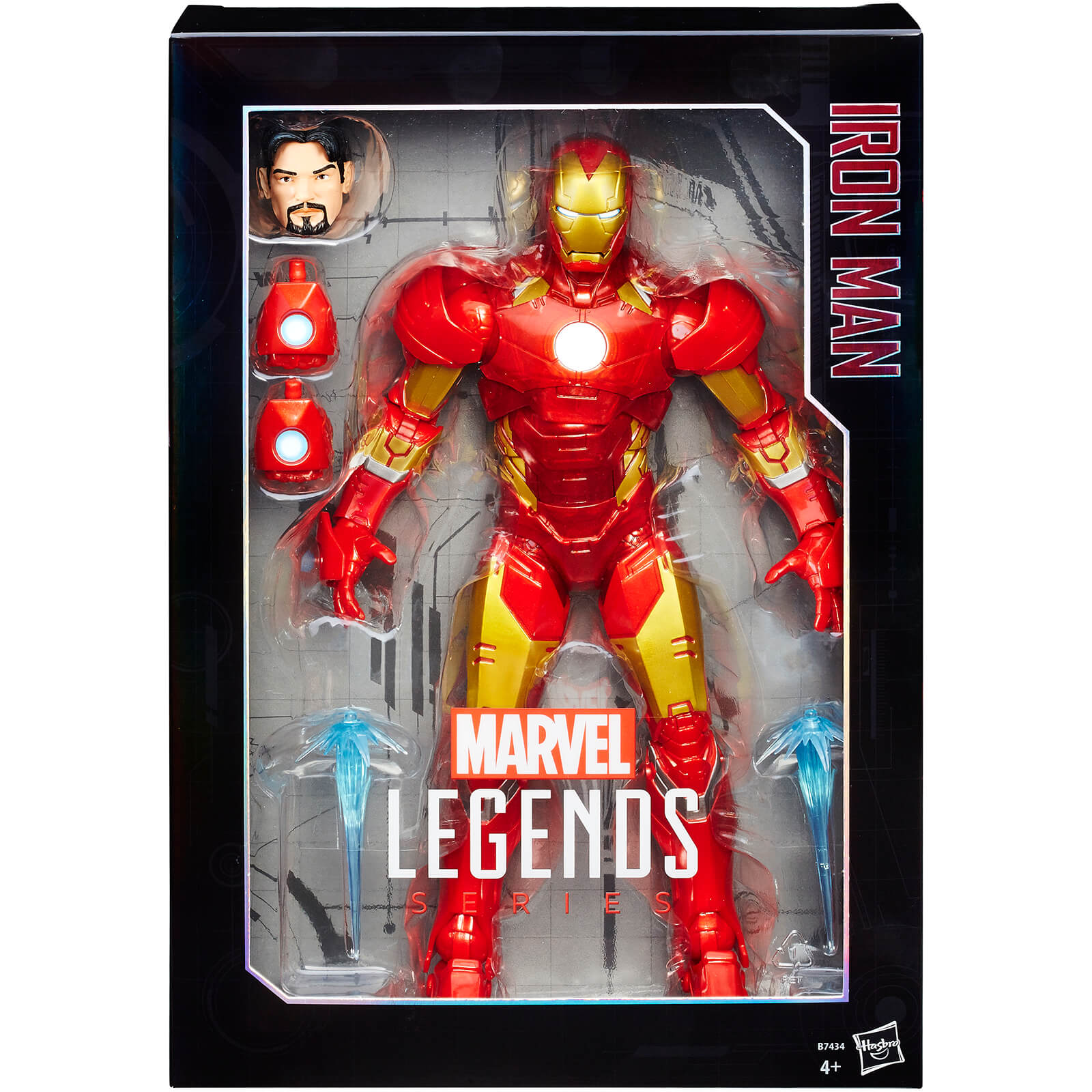 Marvel Legends Avengers Iron Man 12 Inch Action Figure My Geek Box