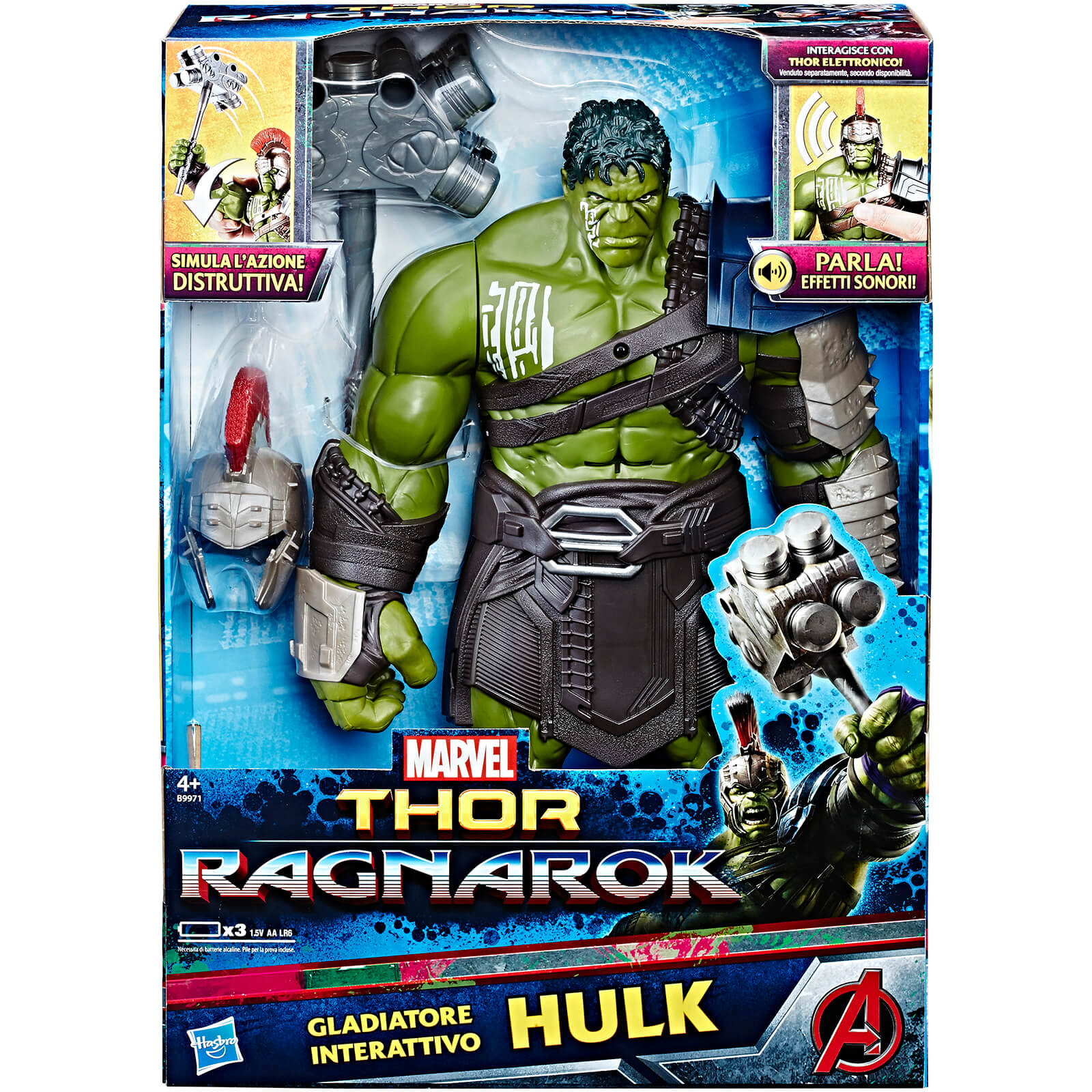 hulk action figure thor ragnarok