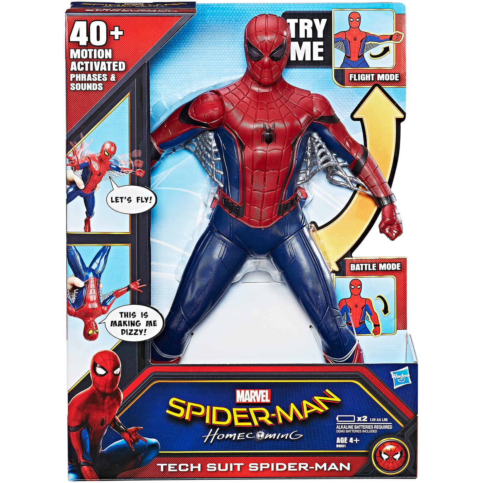 Marvel Spider Man Homecoming Tech Suit Spider Man Action Figure IWOOT UK Marvel Spider Man Homecoming Tech Suit Spider Man Action Figure IWOOT UK
