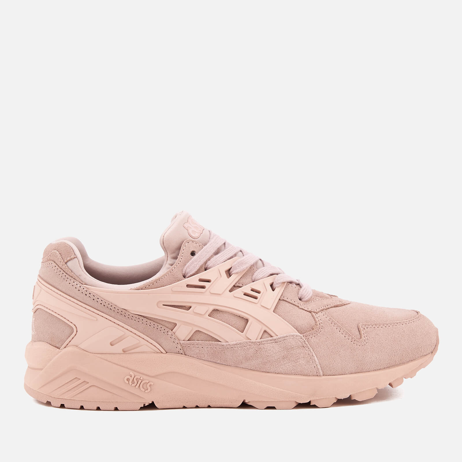 Pink best sale suede asics