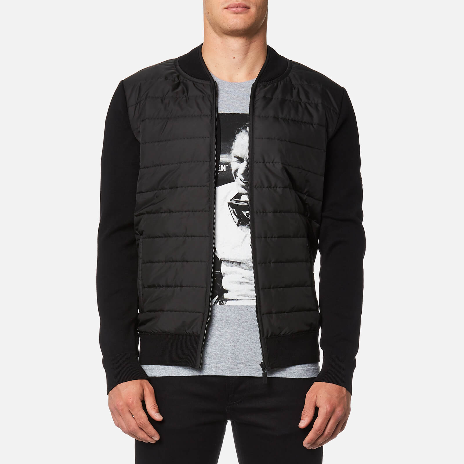 barbour international baffle jacket