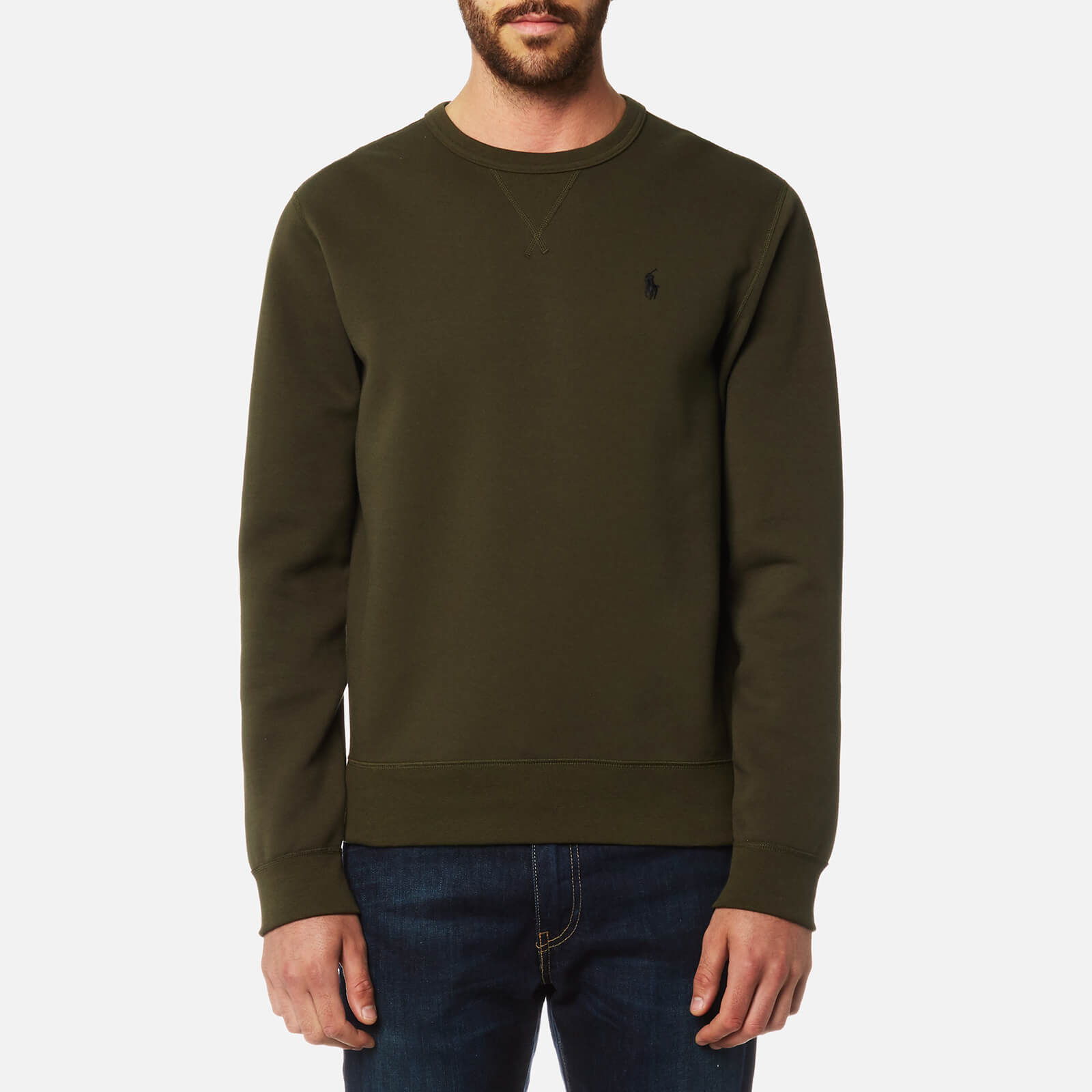 ralph lauren olive sweatshirt