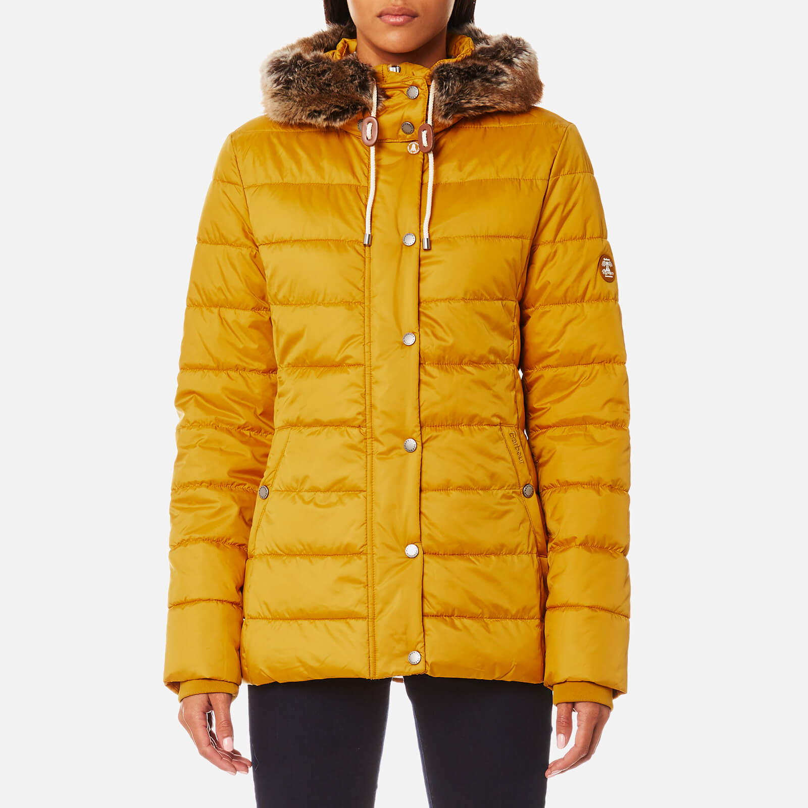 barbour shipper quilted coat