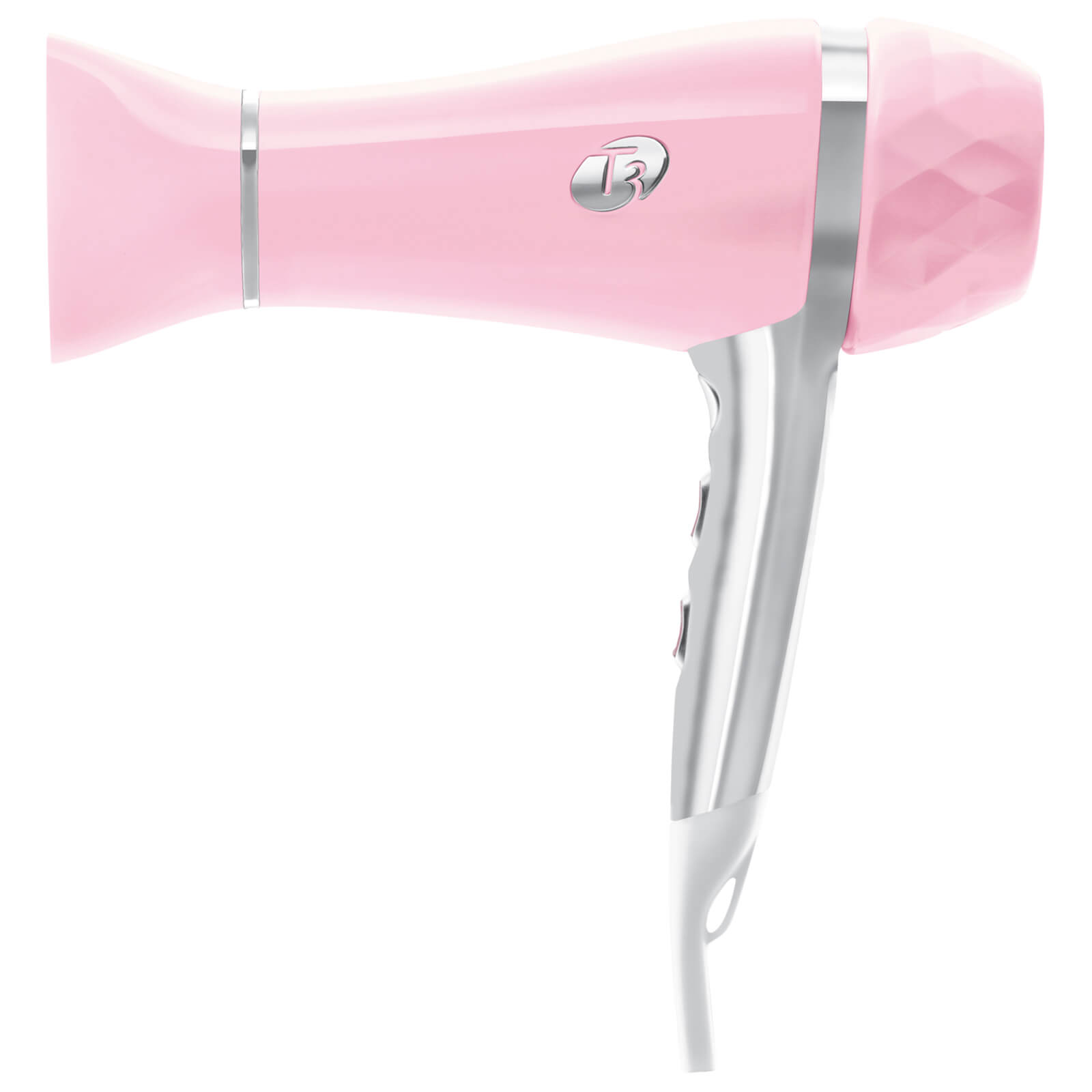 T3 Featherweight 2 Pink Chrome Hair Dryer HQ Hair