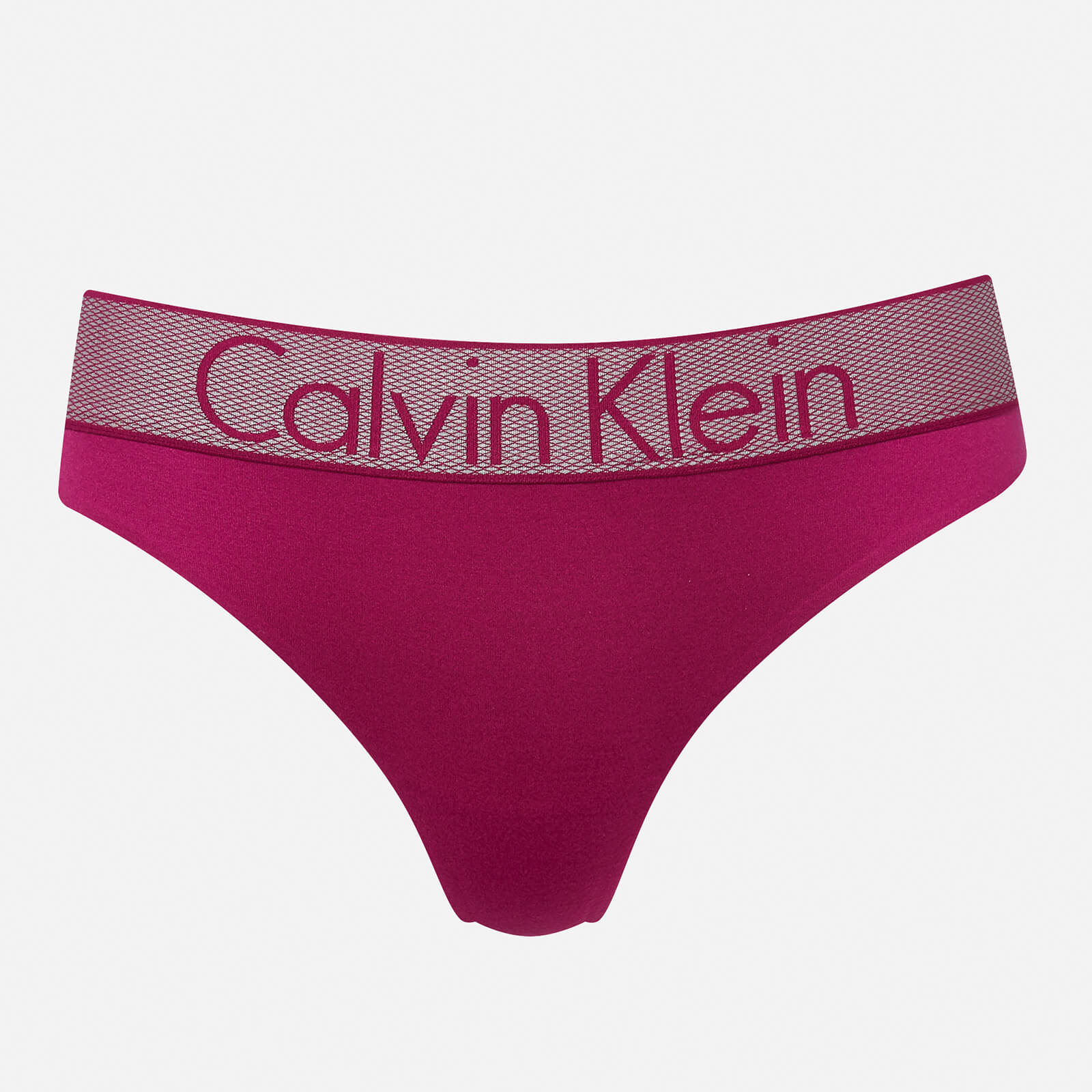 Calvin Klein Women S Logo Thong Indulge