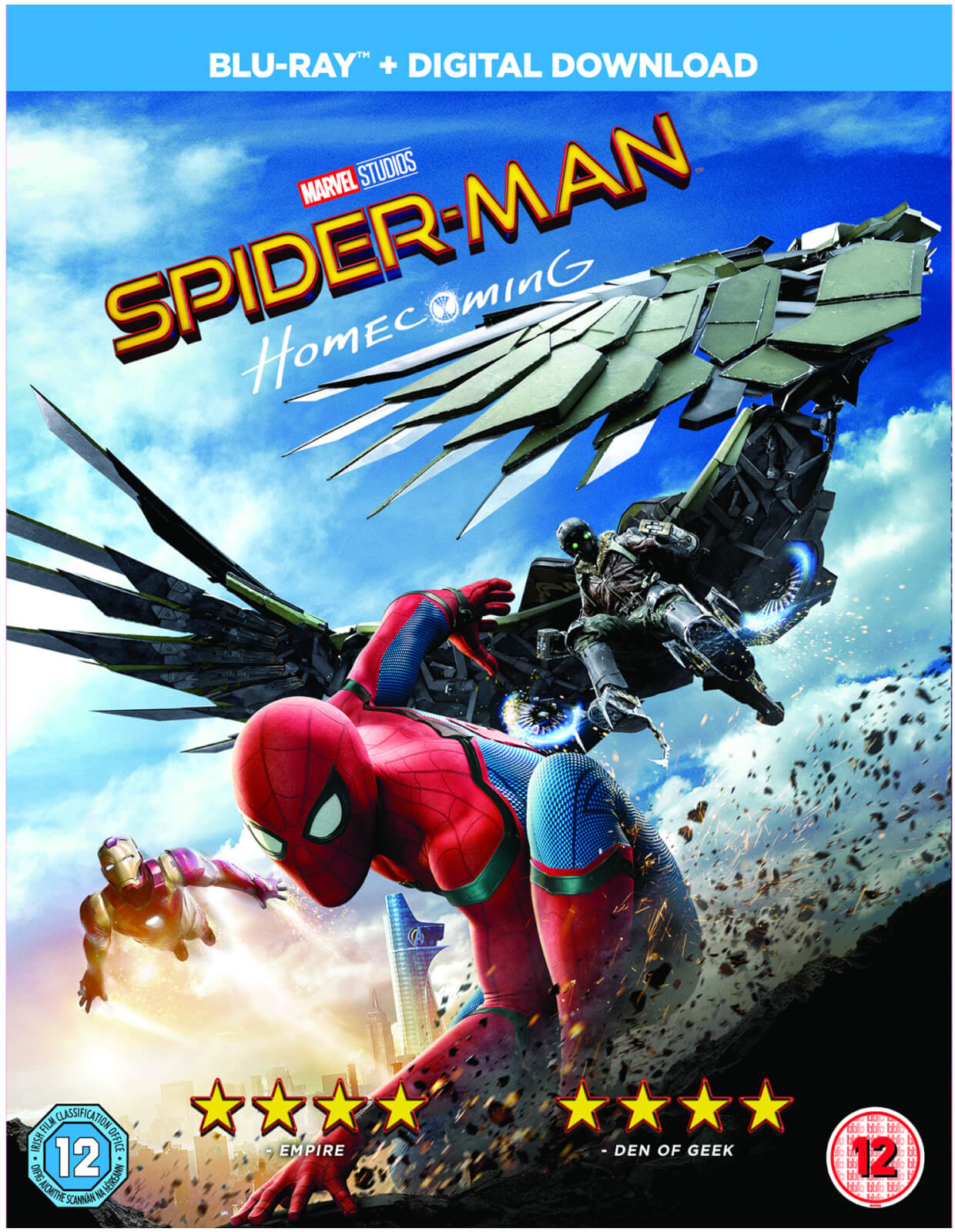 Spider-Man Homecoming Blu-ray + Comic Book Blu-ray | Zavvi
