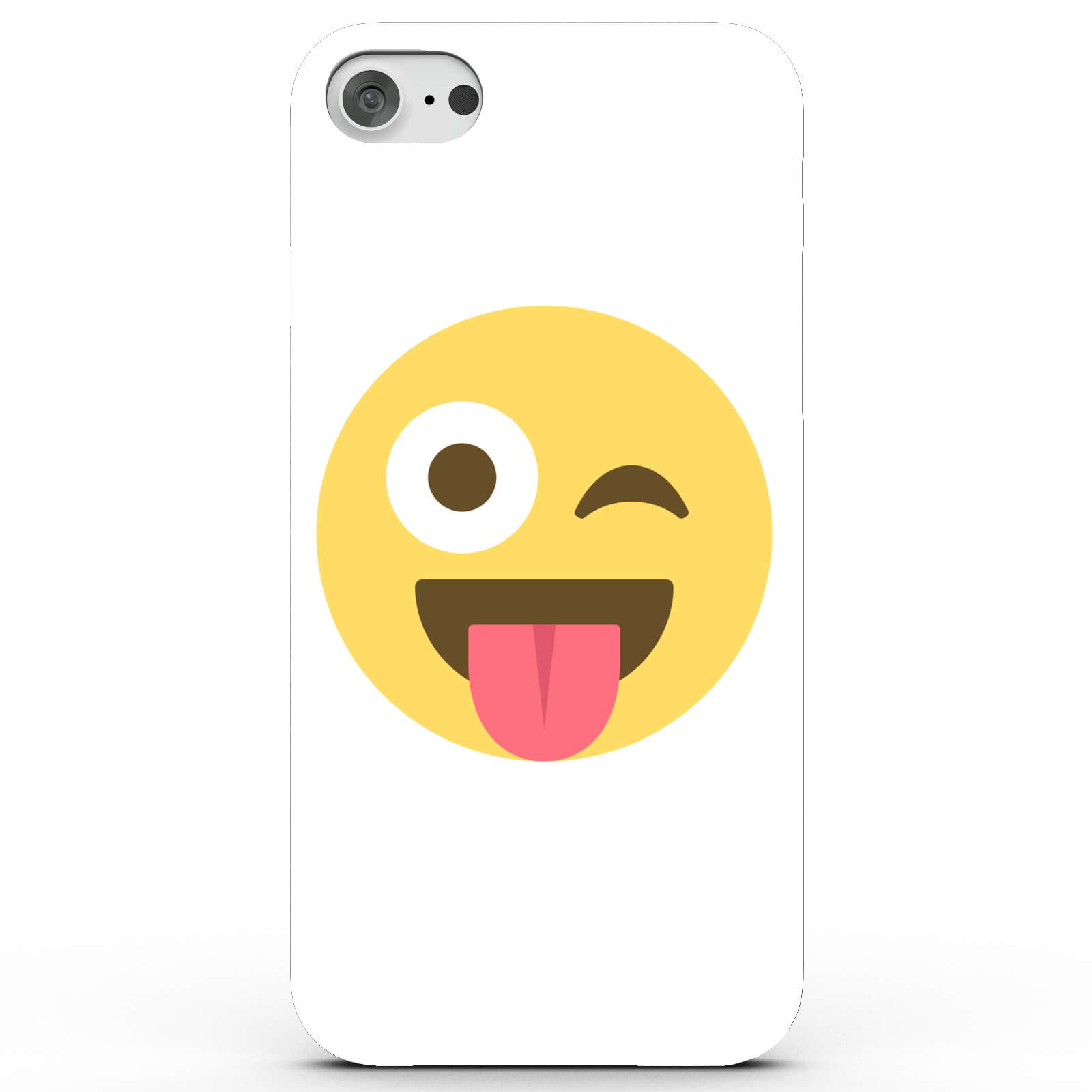 Emoji Wink Tongue Phone Case For Iphone Android 4 Colours