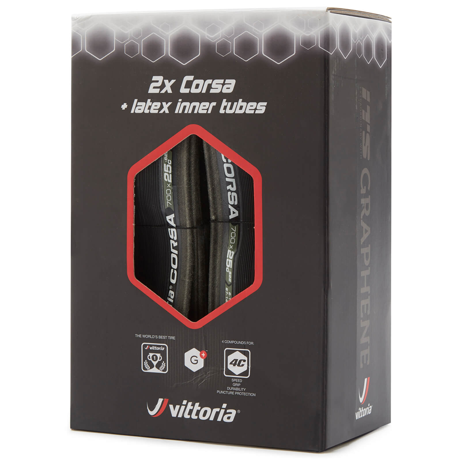 vittoria corsa g  isotech 700c folding road tyre