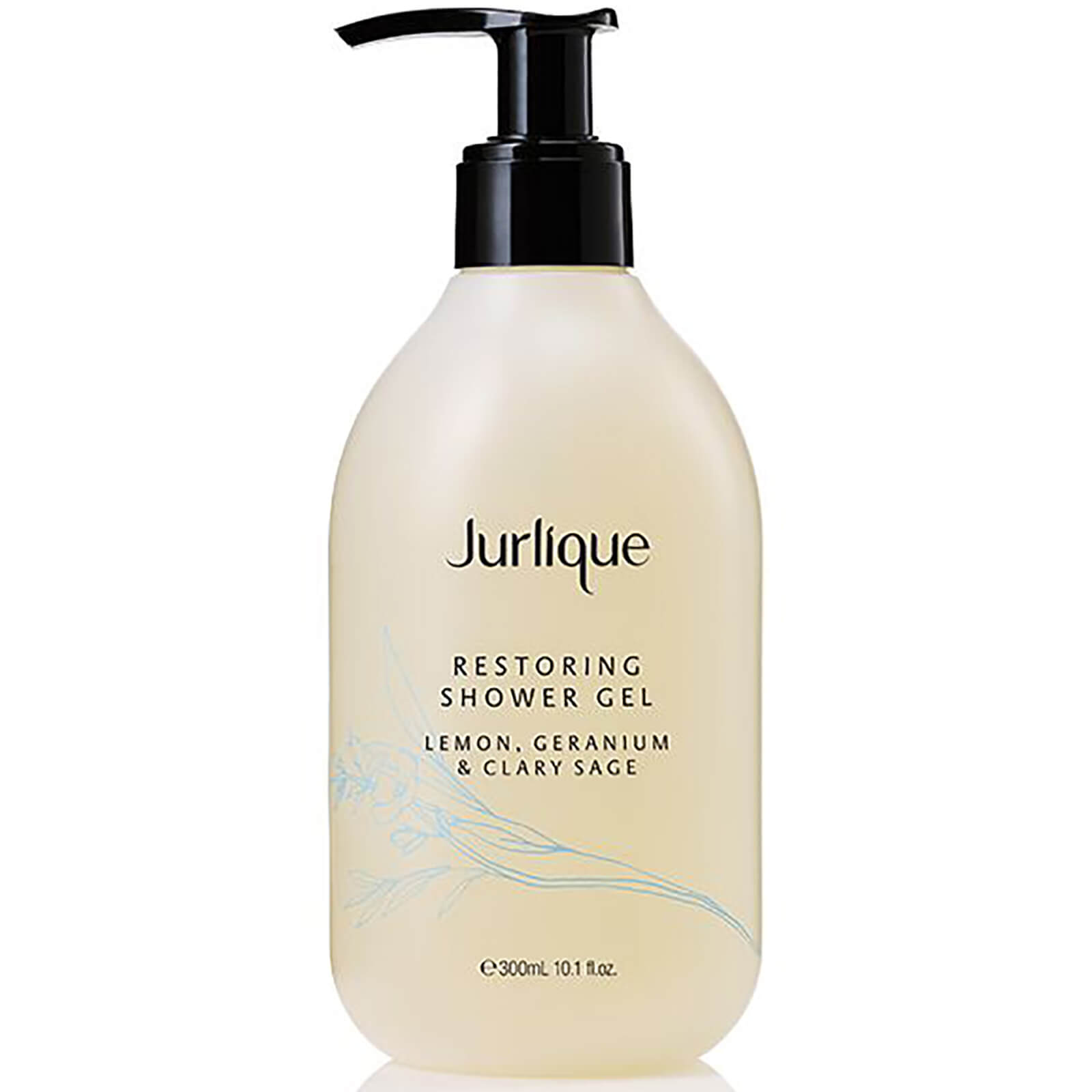 jurlique restoring shower gel lemon, geranium and