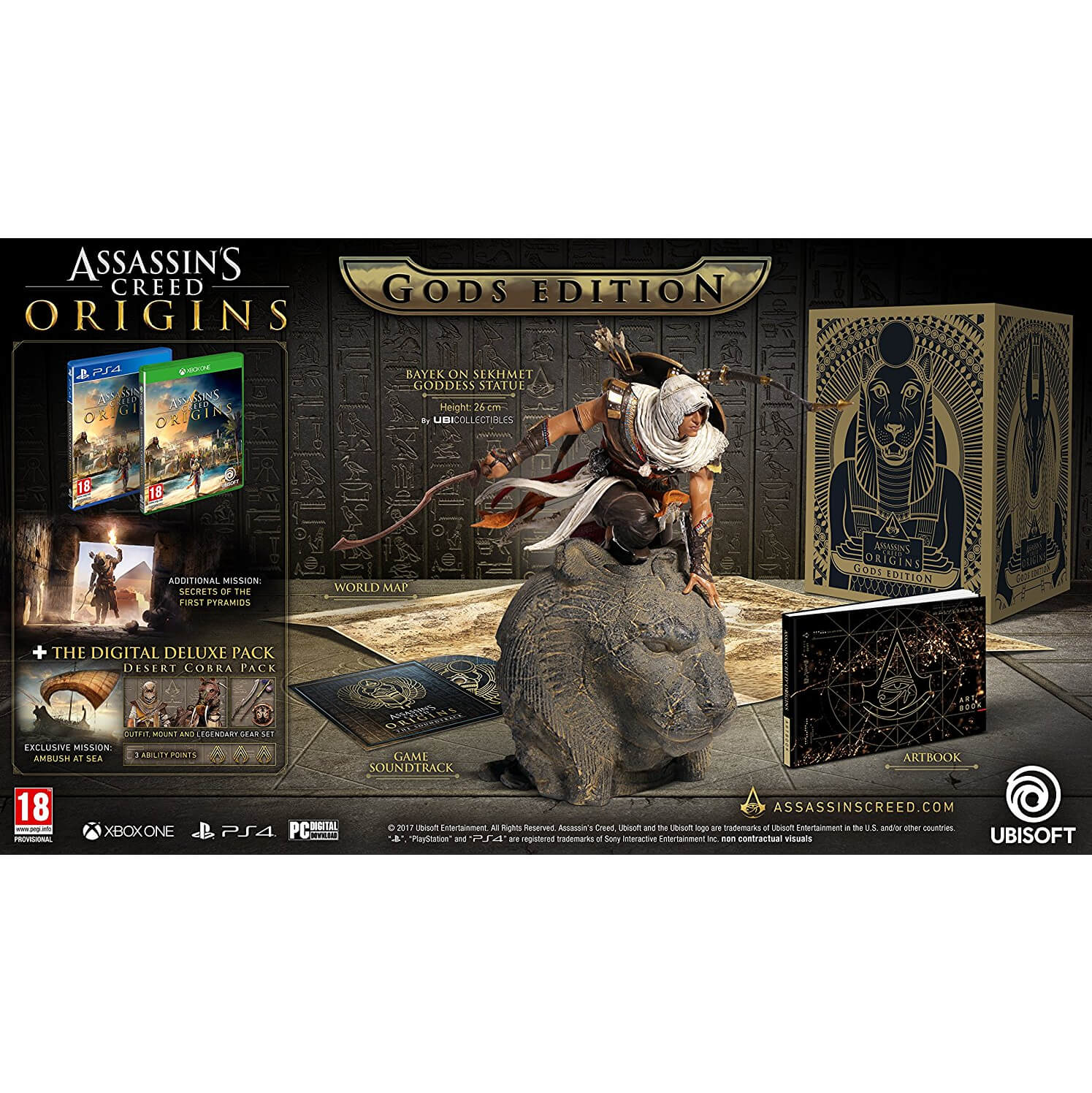 Assassins Creed Origins Collector Edition Ps4 Zavvi Us