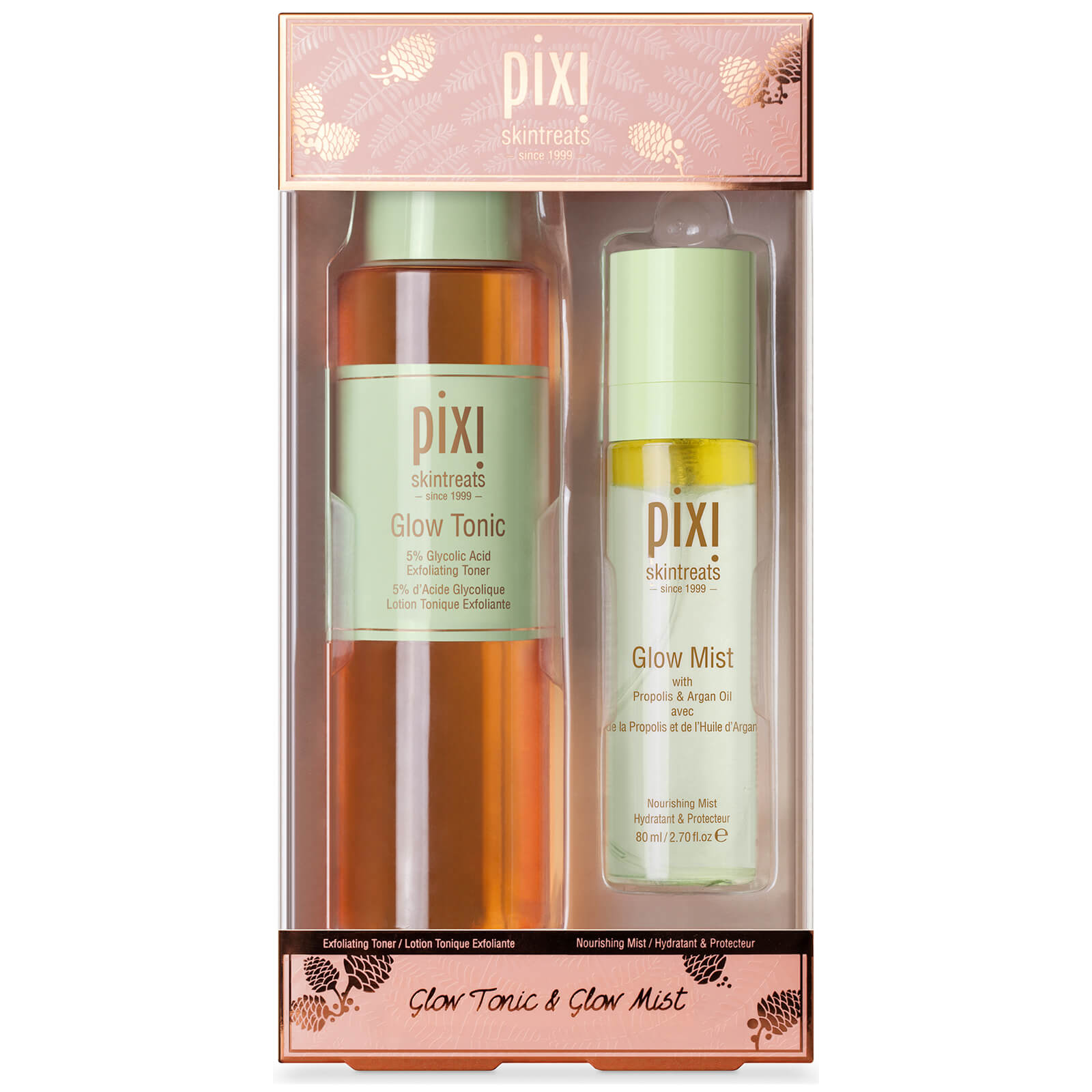 pixi glow tonic set