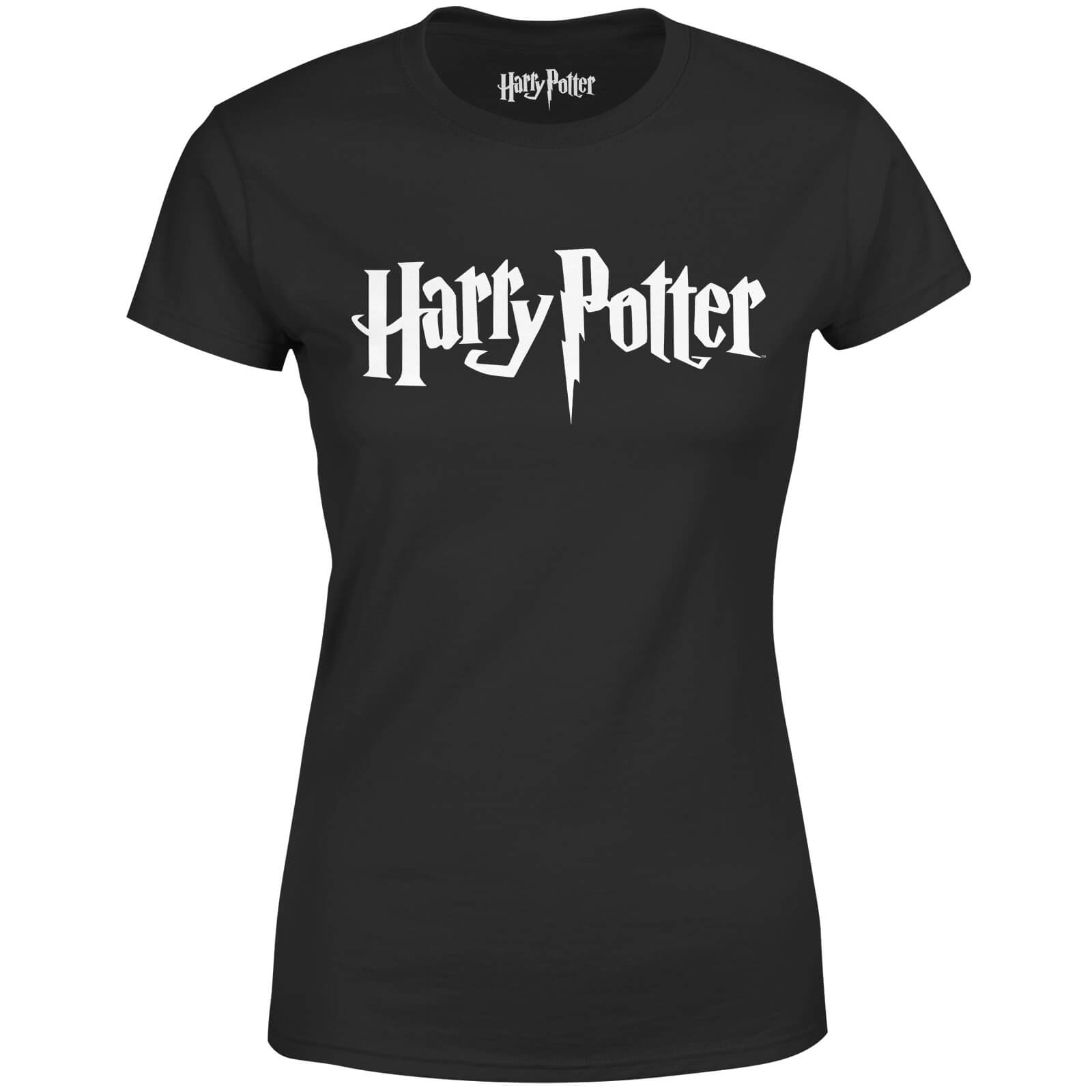 Harry Potter Logo Black Women S T Shirt Clothing Zavvi Us