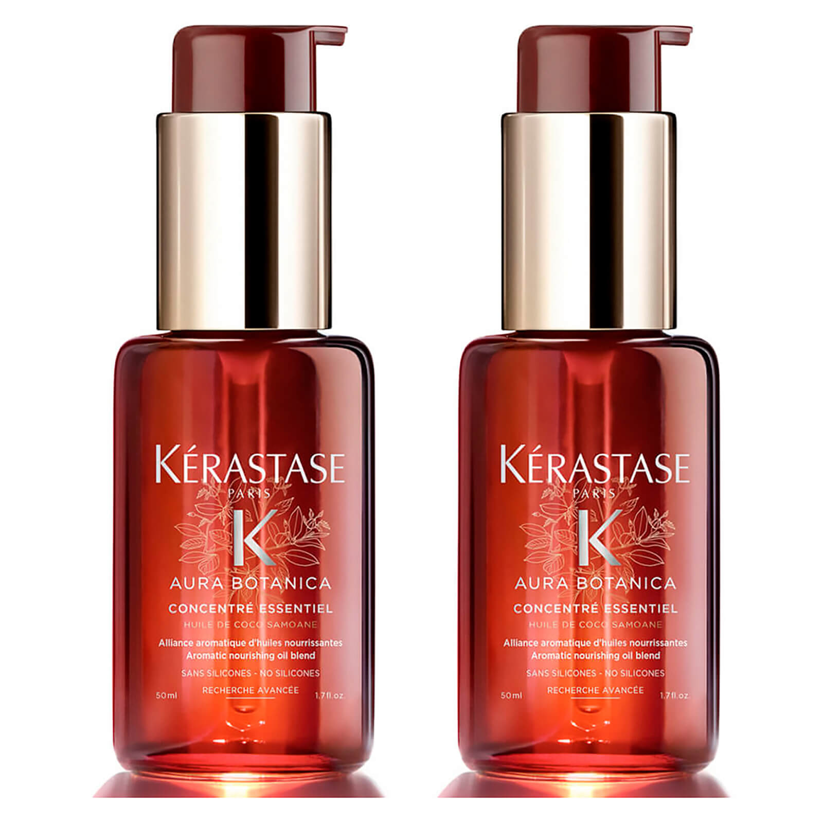 Kerastase Aura Botanica Concentre Essentiel Hair Oil 50ml Duo