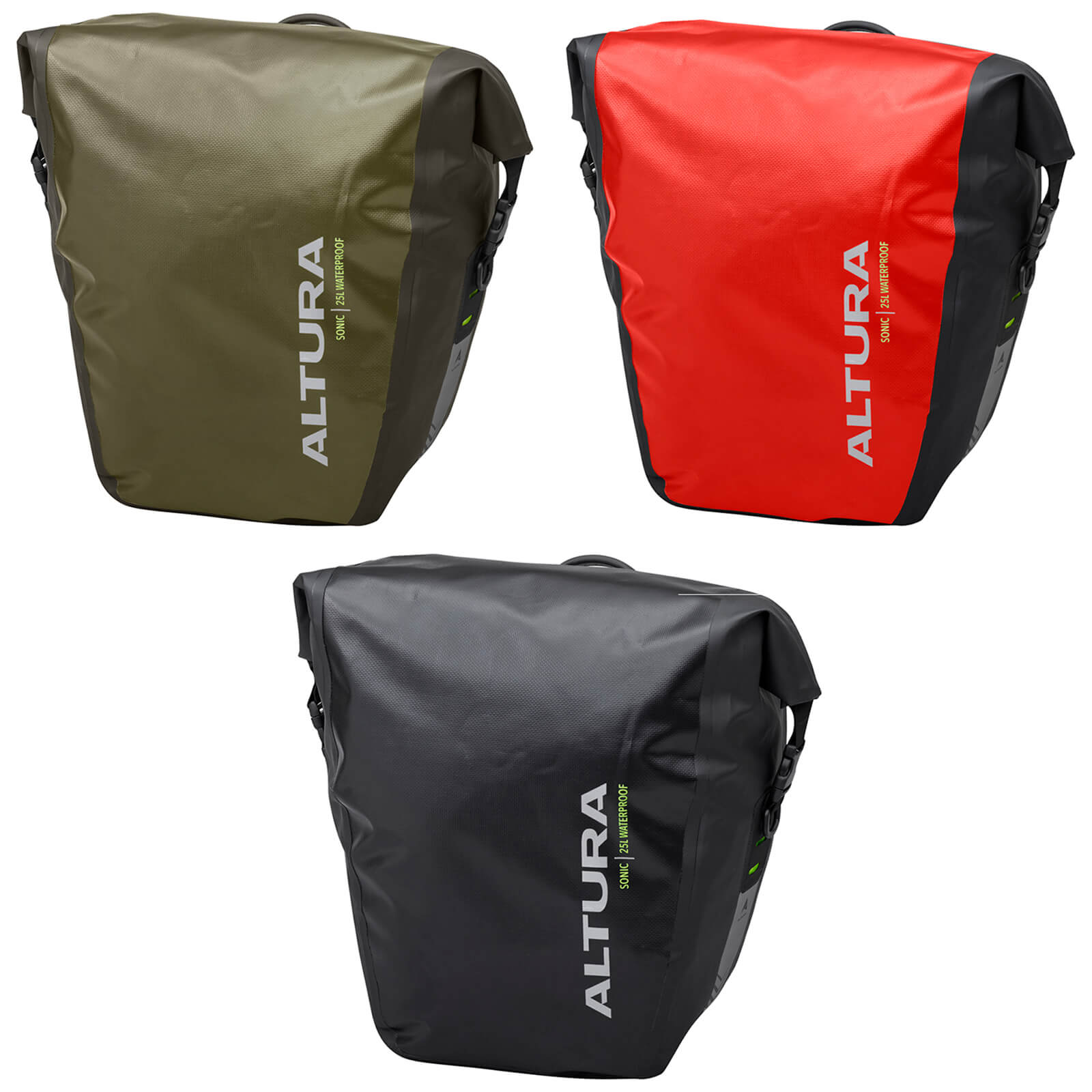 altura sonic 25 waterproof single pannier