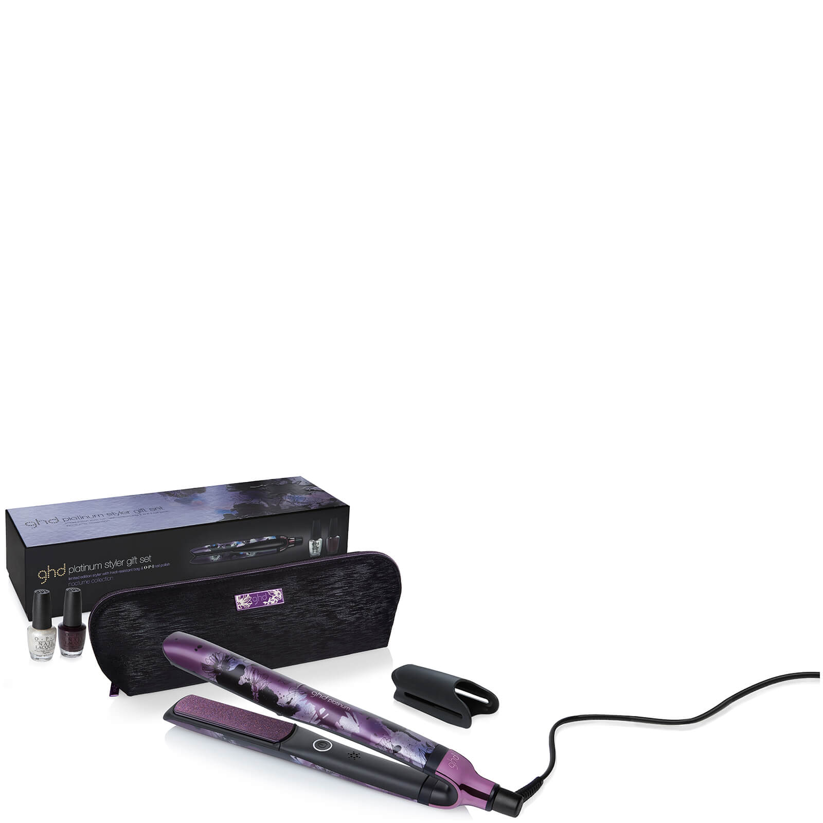 Ghd Nocturne Collection Platinum Styler Gift Set Hq Hair