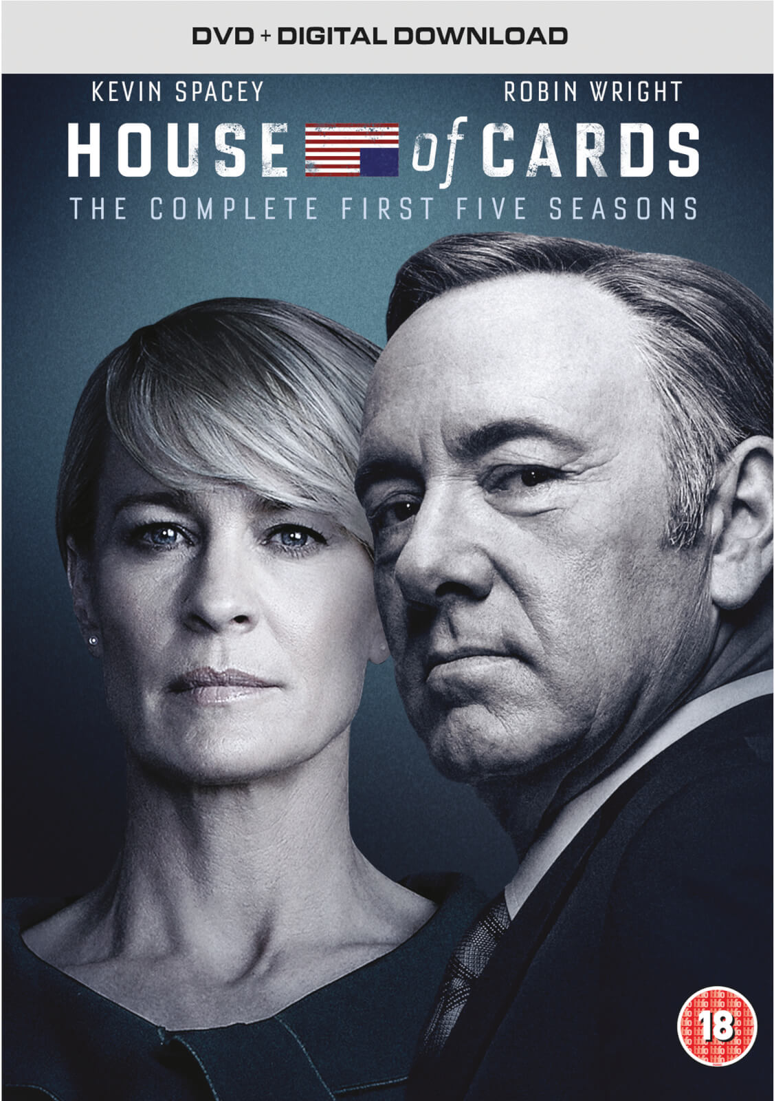House Of Cards Season 1 5 Red Tag Dvd Zavvi Uk