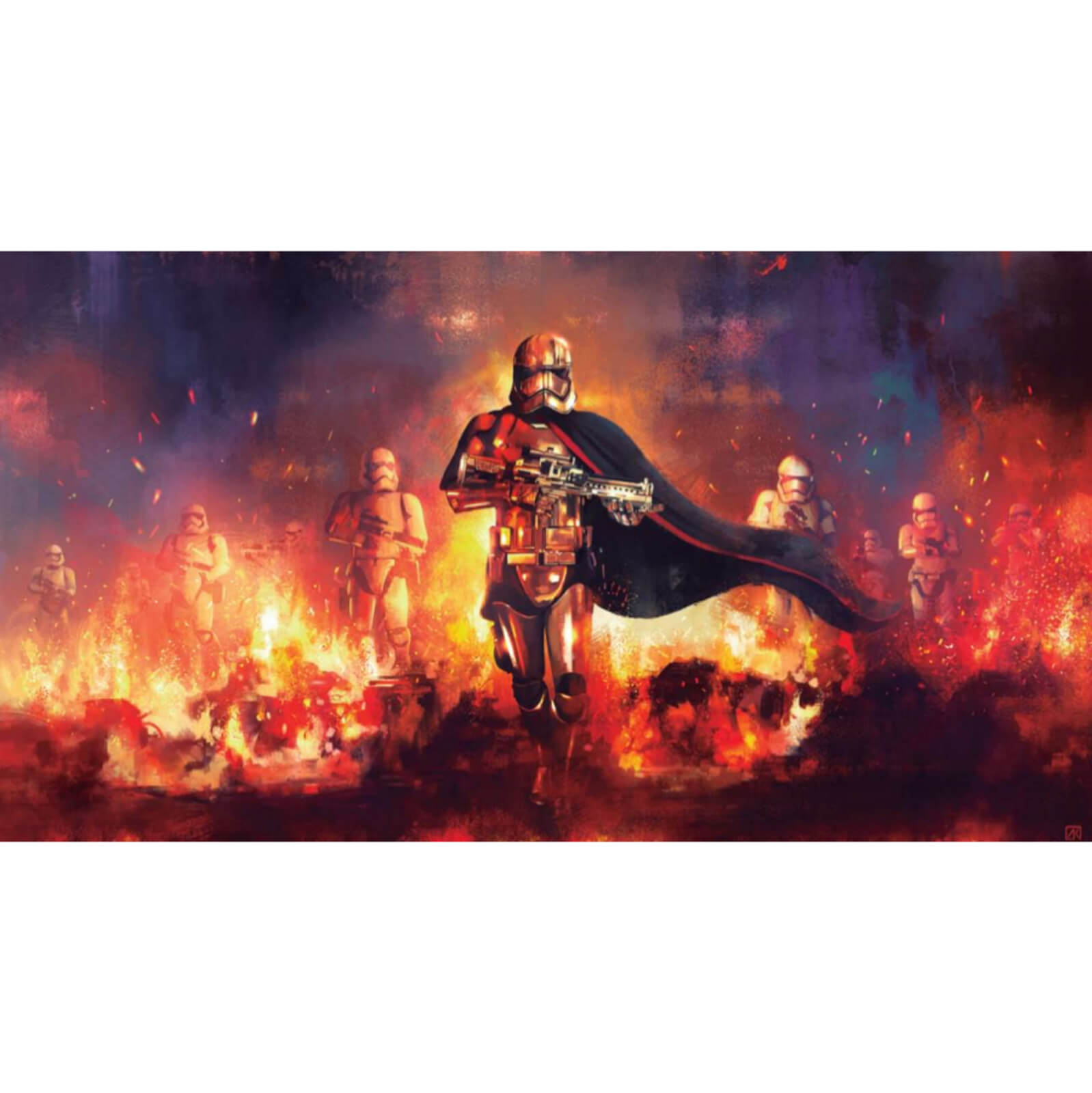 Star Wars The Force Awakens The Phasma Command Print By Acme Archive S Artist Akirant 19 X 13 Inches