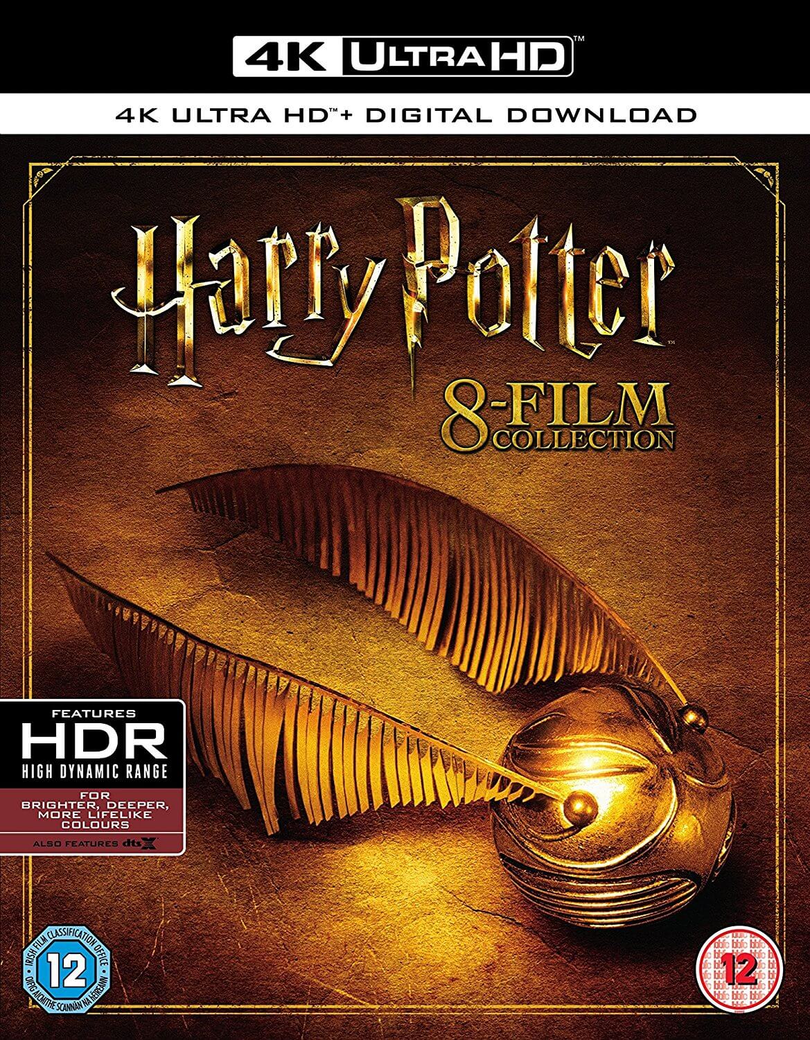 Pack Peliculas Harry Potter Coleccion Completa 4k Ultra Hd Blu