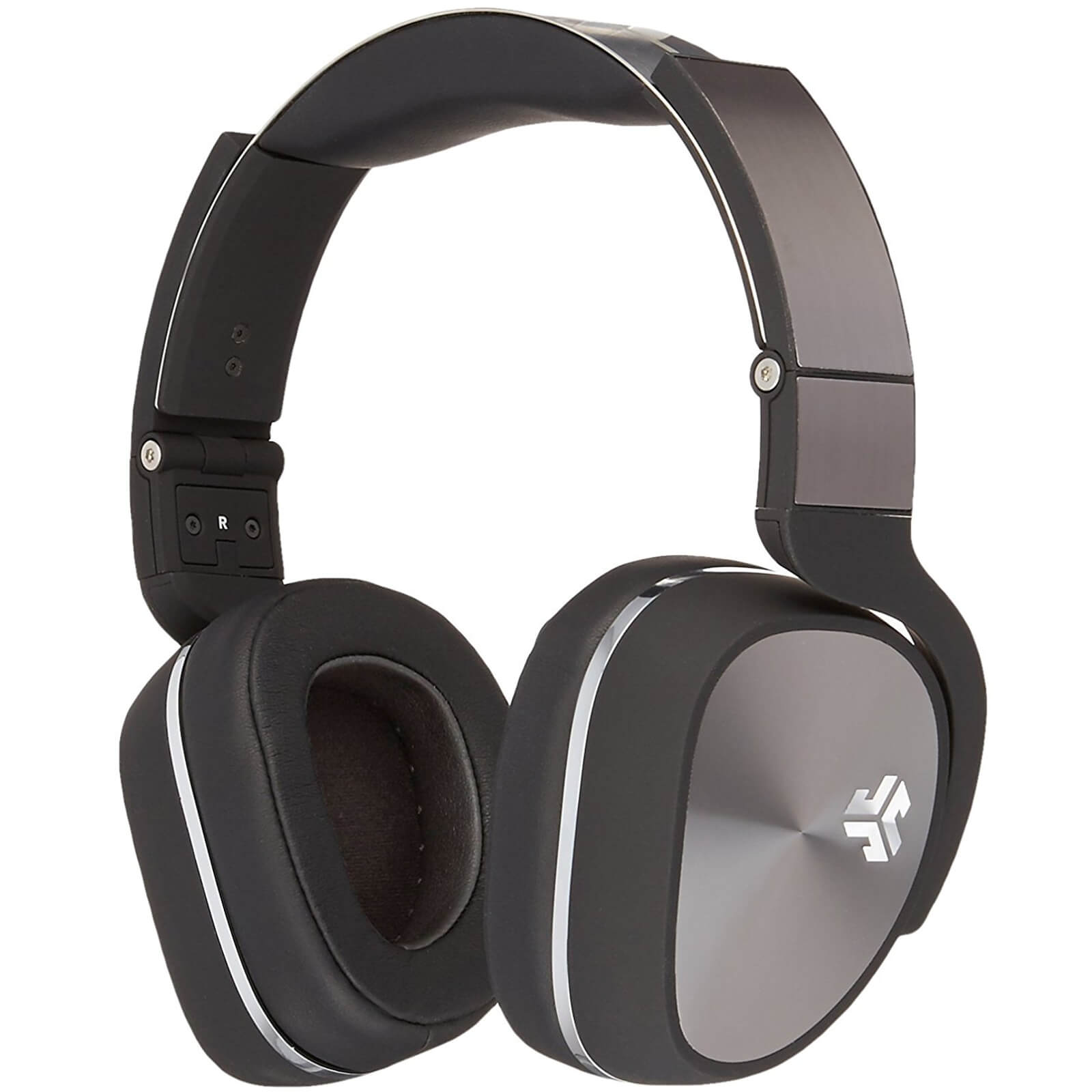 JLab Audio Flex Studio DJ Style Over Ear Headphones with Carry Case and