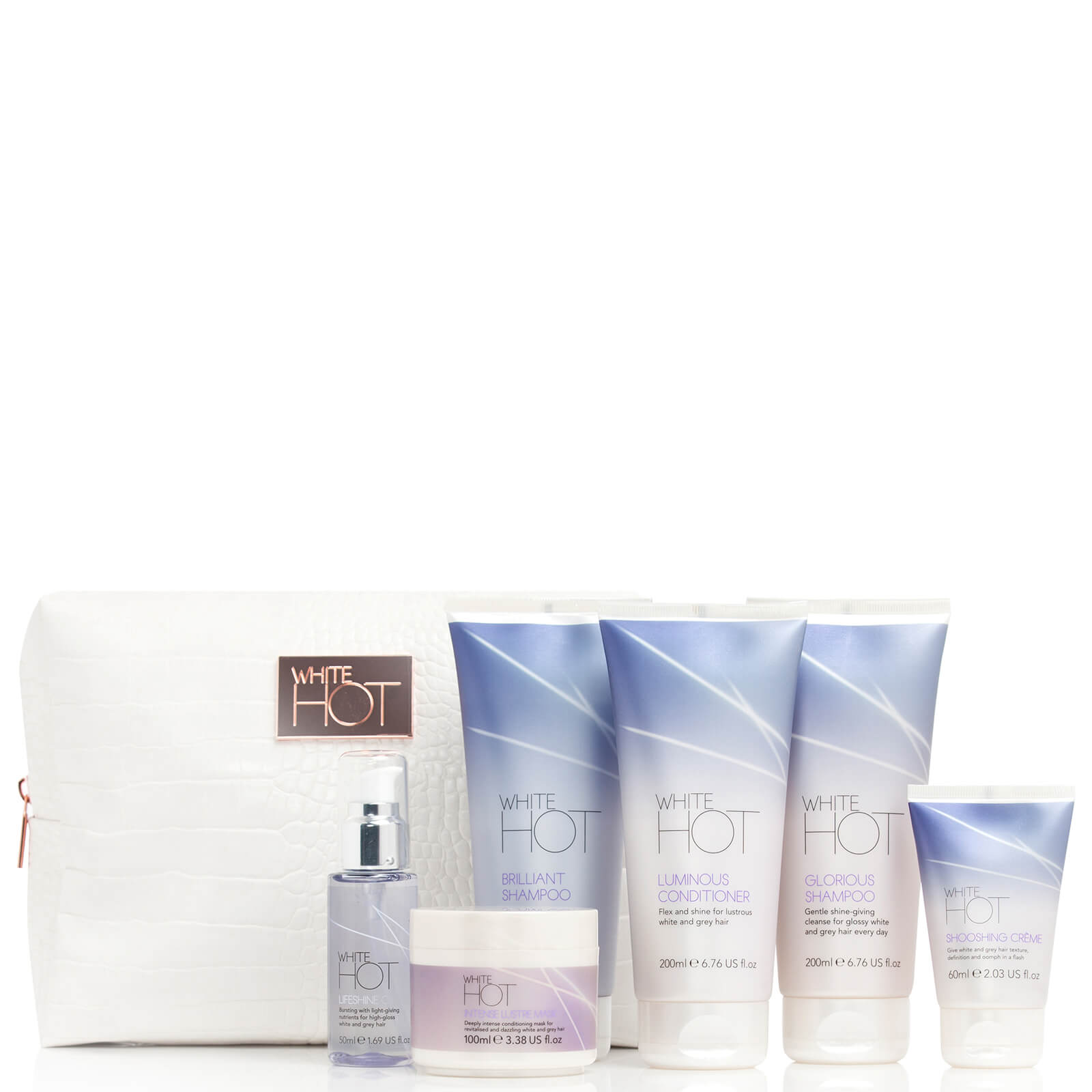 White Hot Clutch Bag Set 810ml Skinstore
