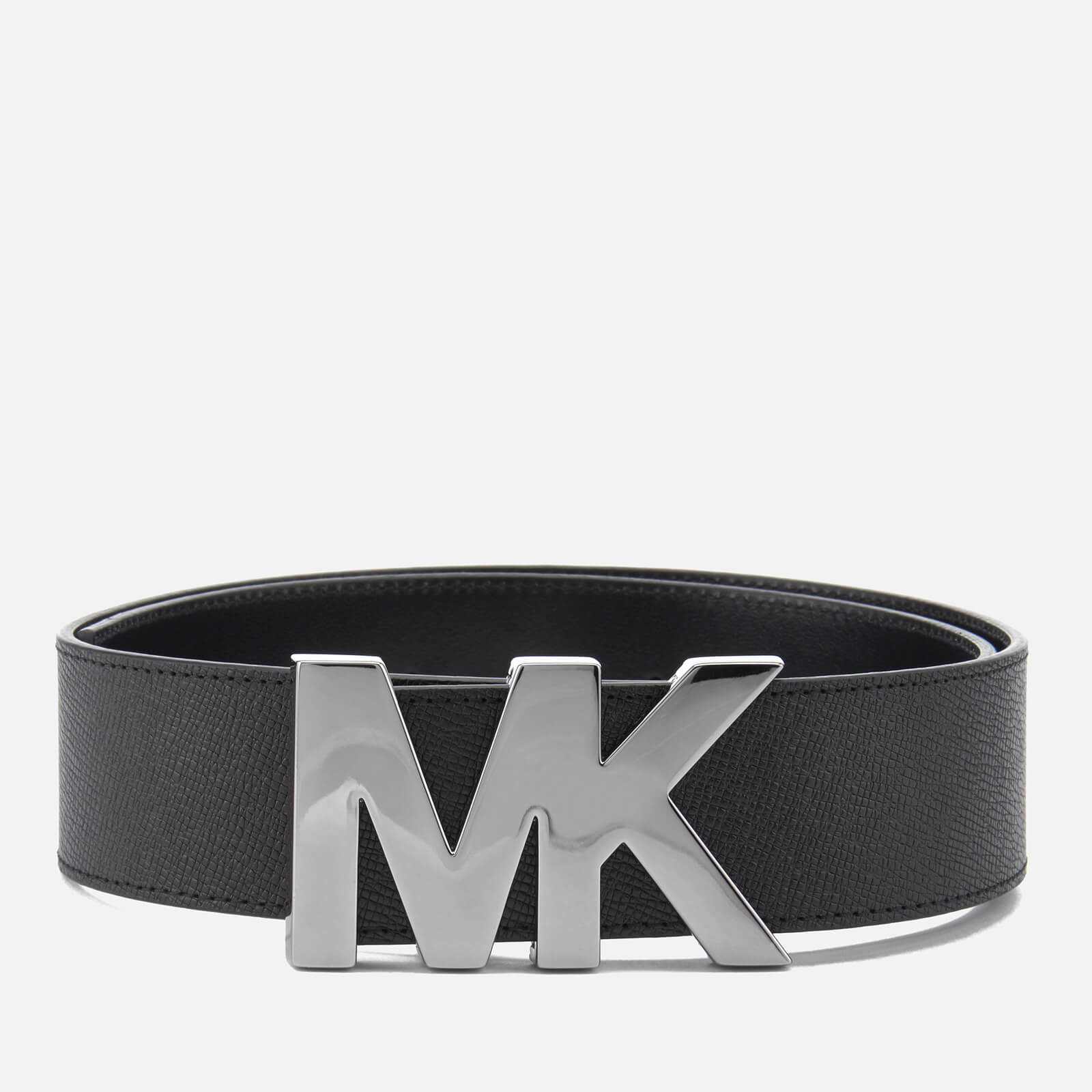 michael kors belt mens silver