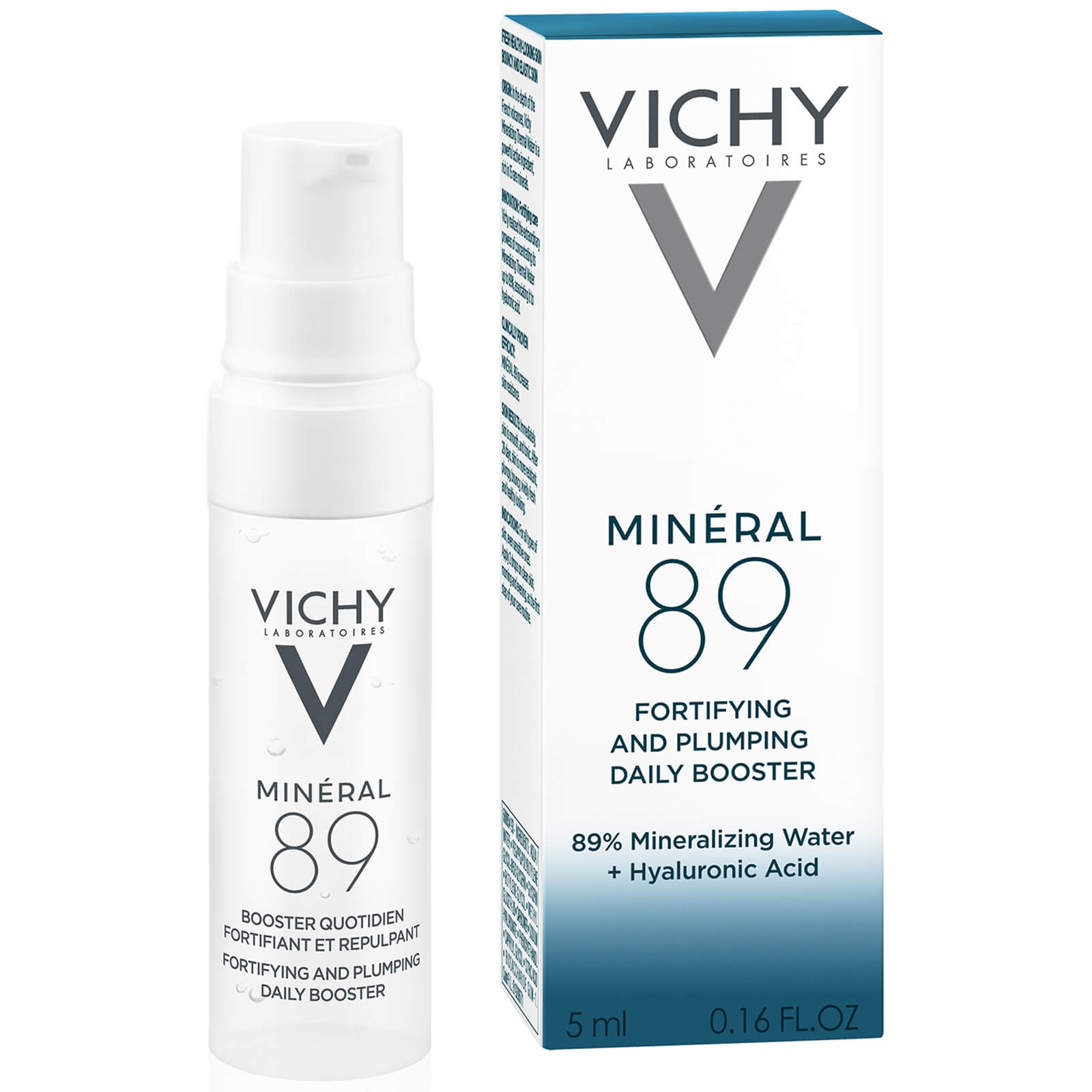 Vichy Mineral 89 Hyaluronic Acid Face Moisturiser 5ml Deluxe