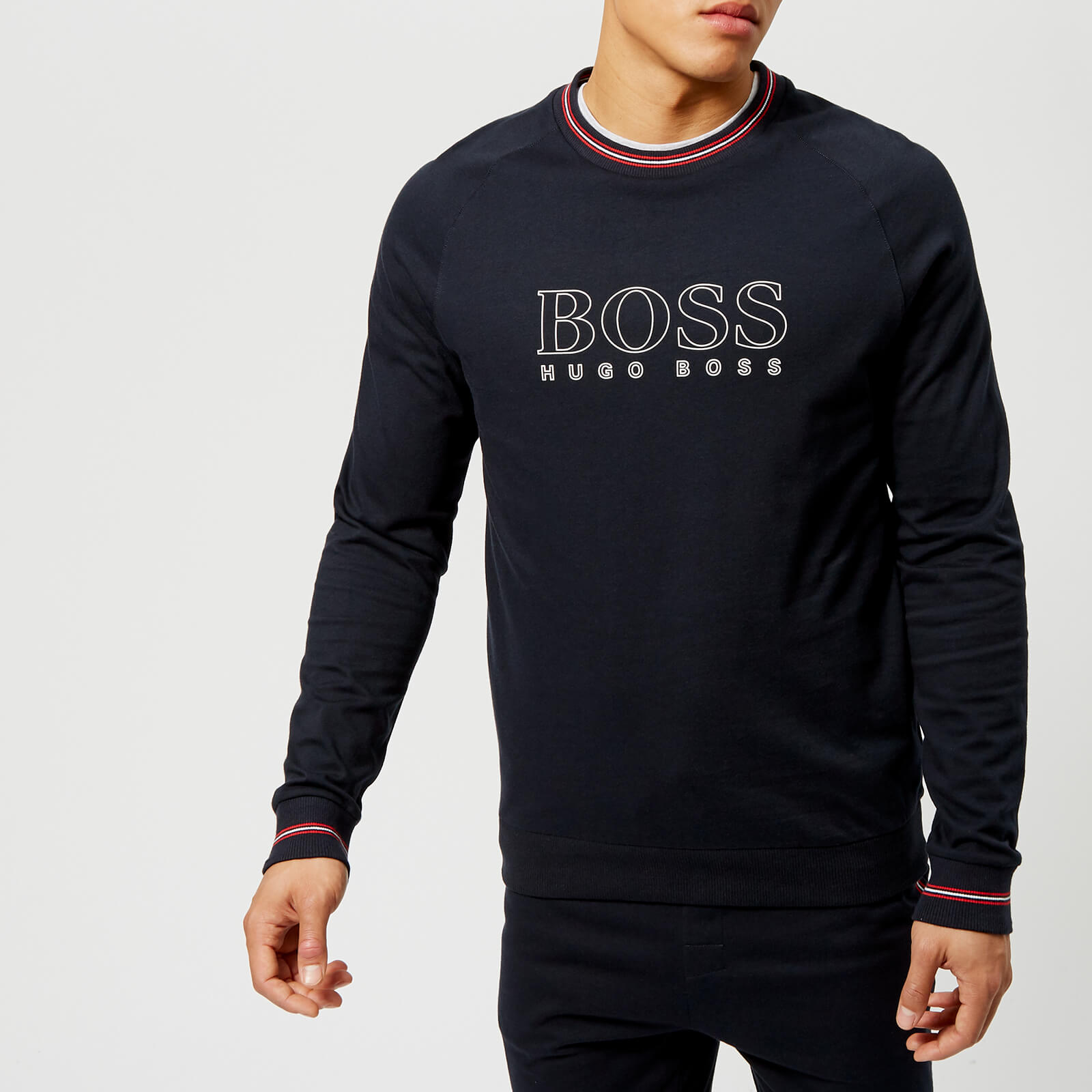 boss navy sweatshirt