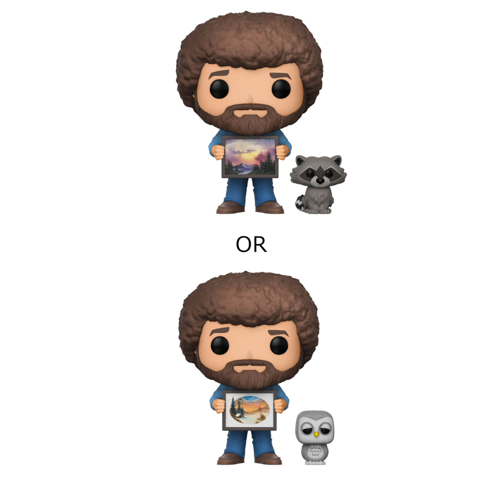 bob ross pop figures
