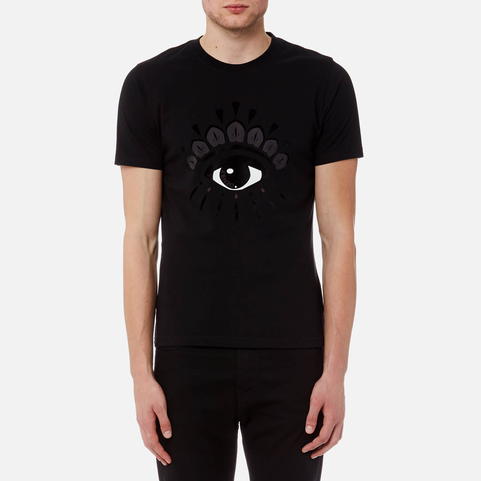 mens black kenzo t shirt
