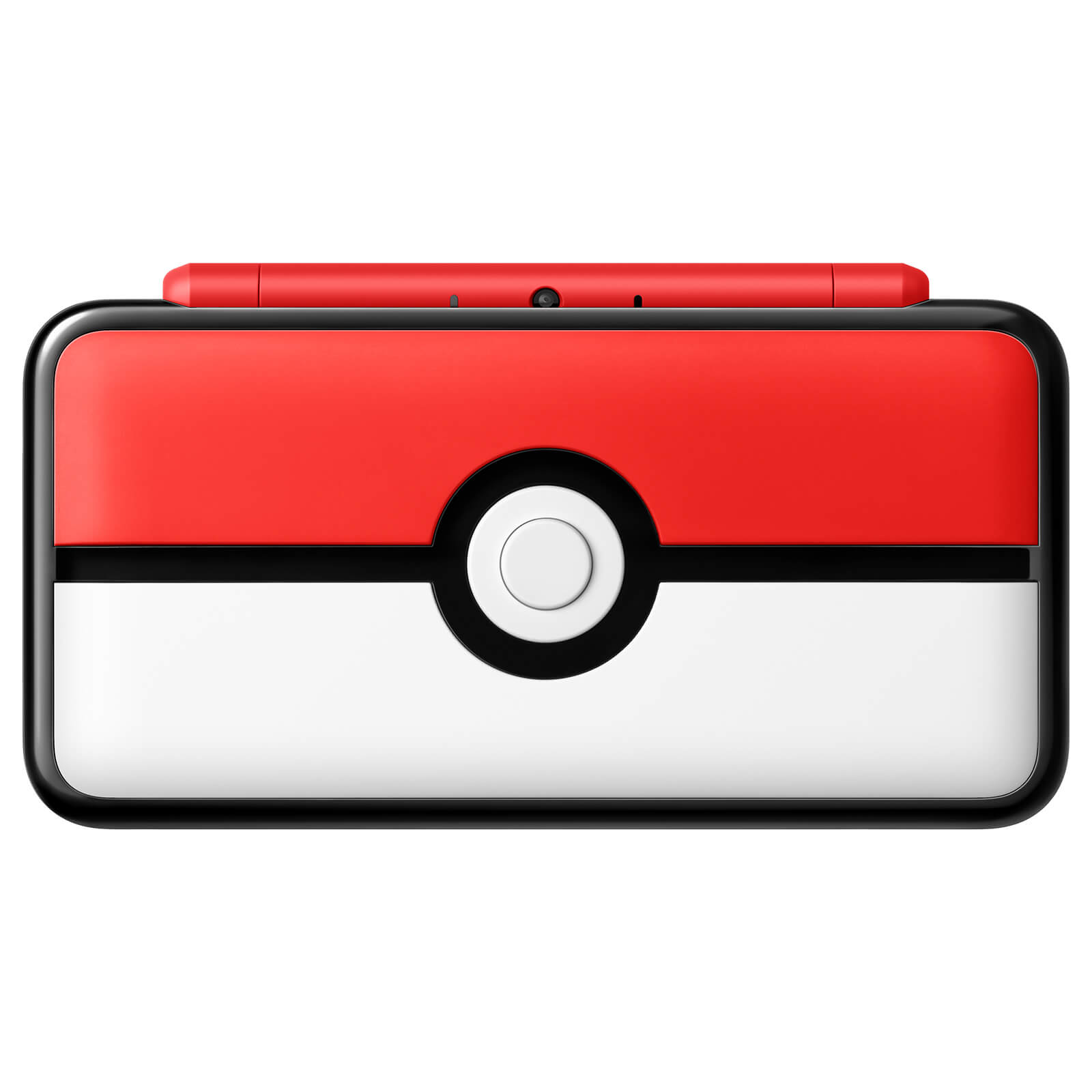 New Nintendo 2DS XL Pokéball Edition Closed Image 2