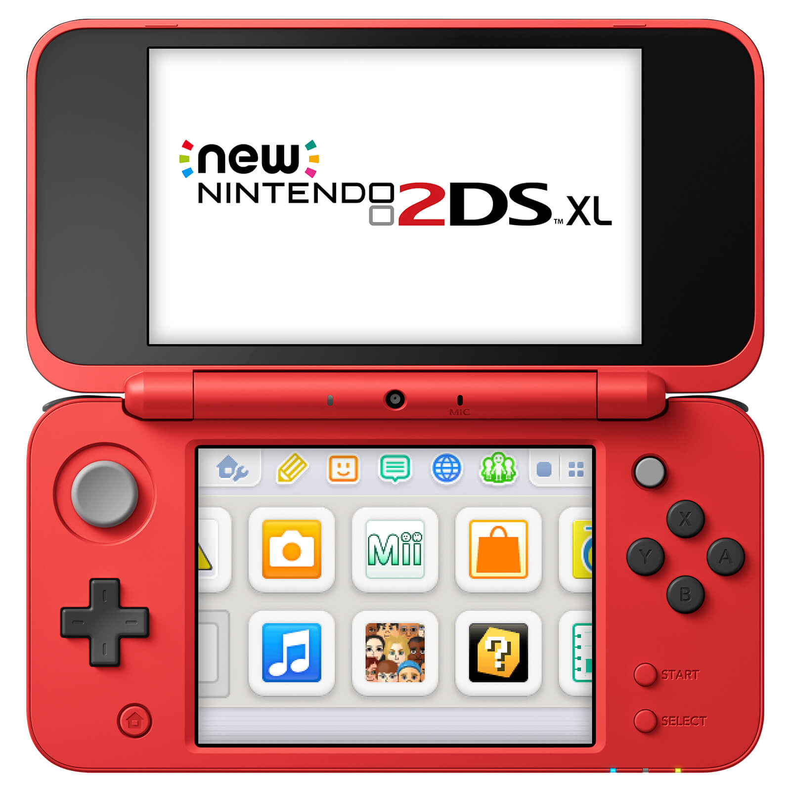 New Nintendo 2DS XL Pokéball Edition Front