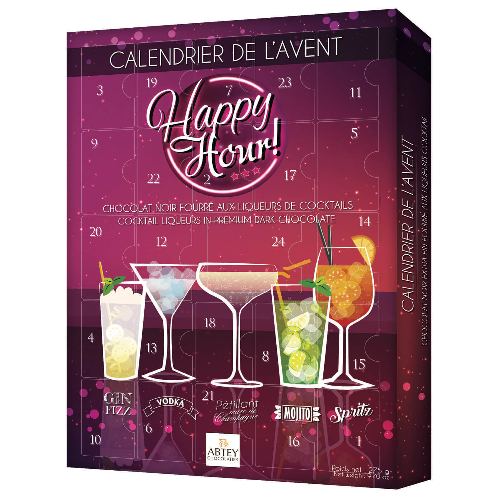 Happy Hour Cocktail Liqueur Advent Calendar IWOOT
