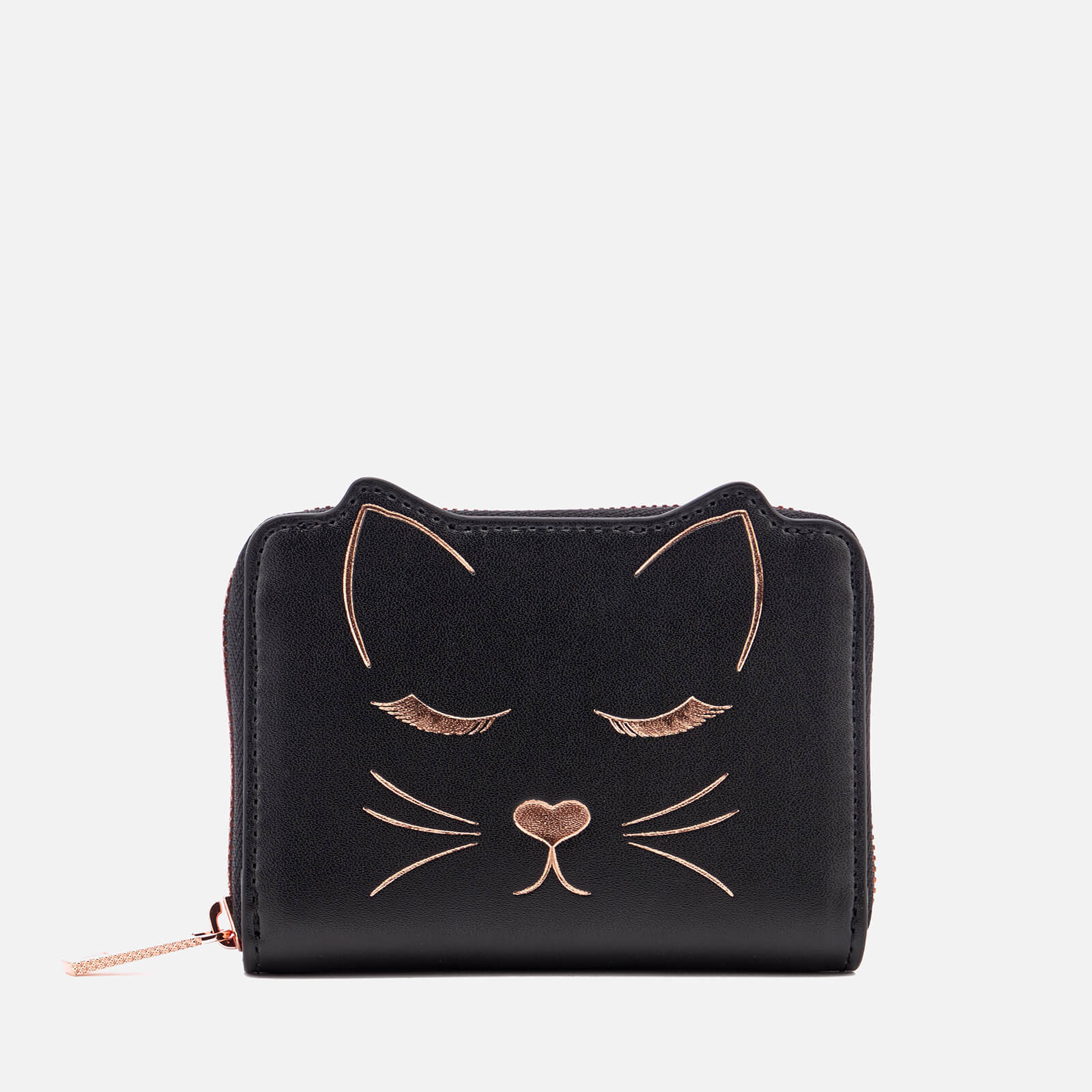 ted baker black cat purse
