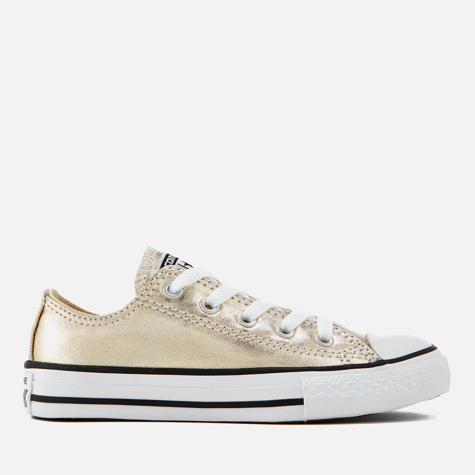 kids gold converse