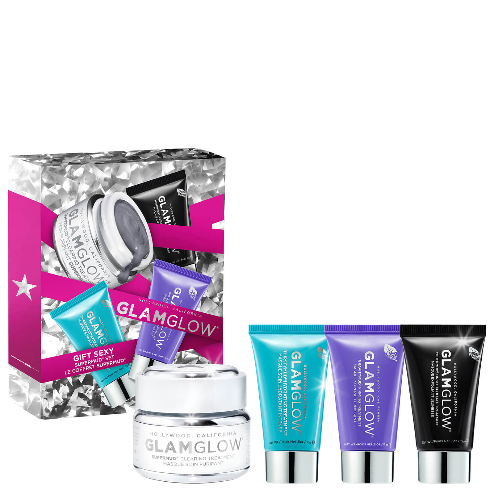 Glamglow Supermud Gift Sexy Set Worth 79 80 Lookfantastic