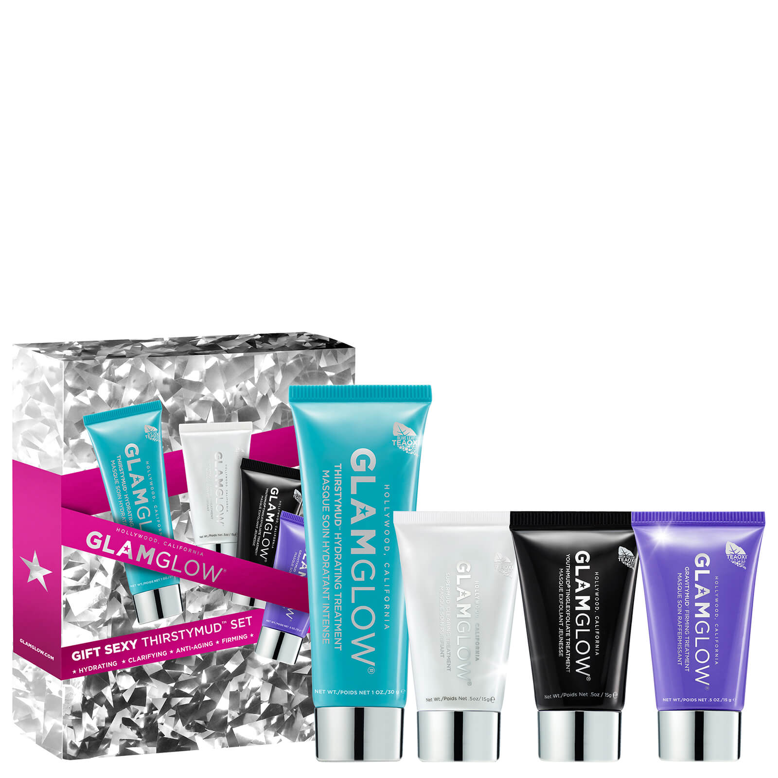 glamglow thirstymud gift sexy set worth 63 00