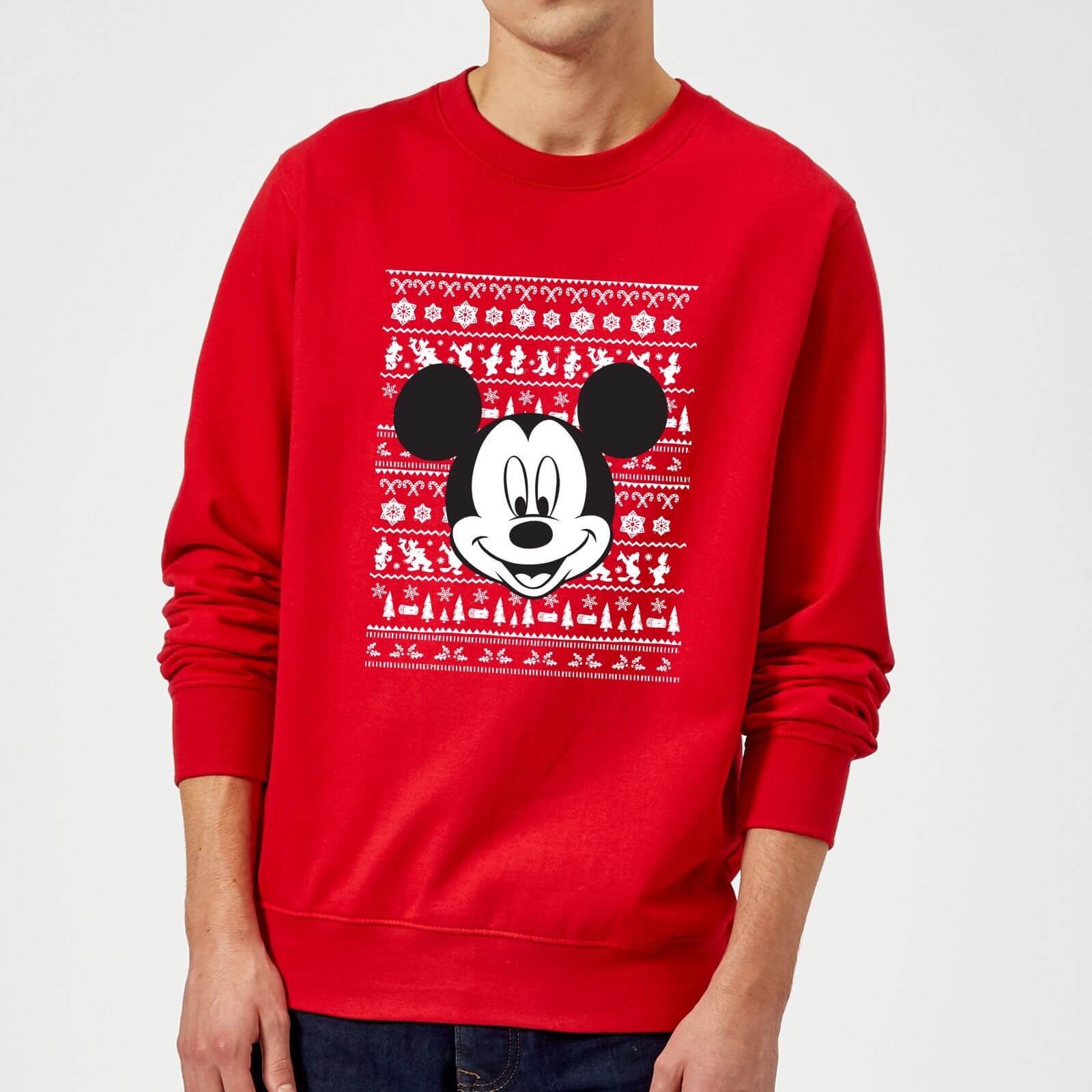 mickey mouse christmas sweatshirt
