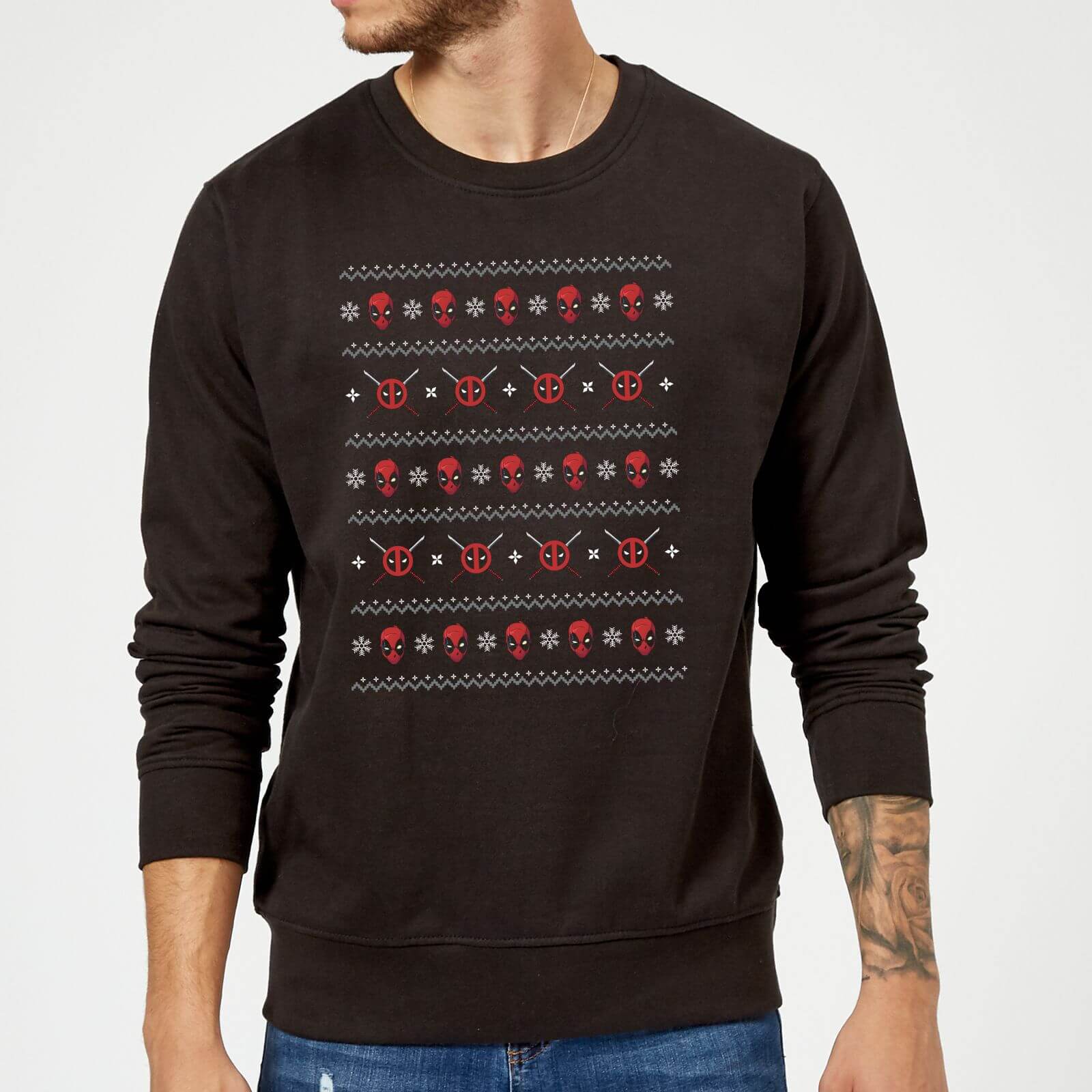 deadpool christmas sweatshirt