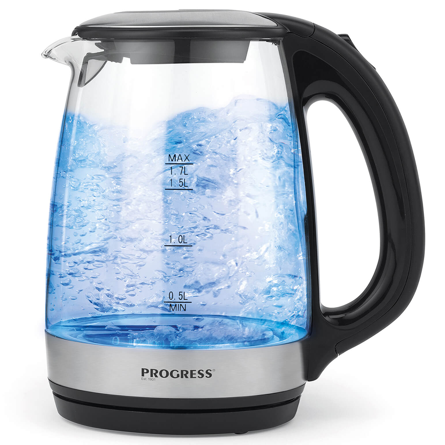 Progress Glass Kettle 1.7L IWOOT