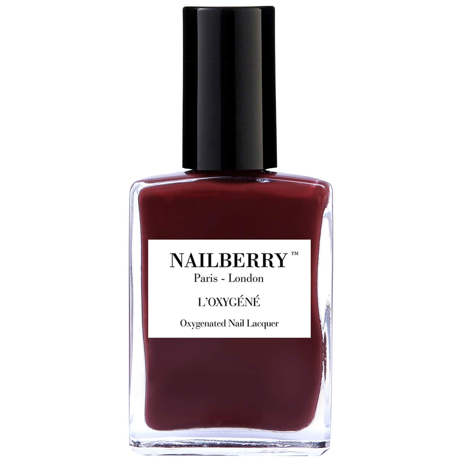 Nailberry L'Oxygene Nail Lacquer Dial M For Maroon