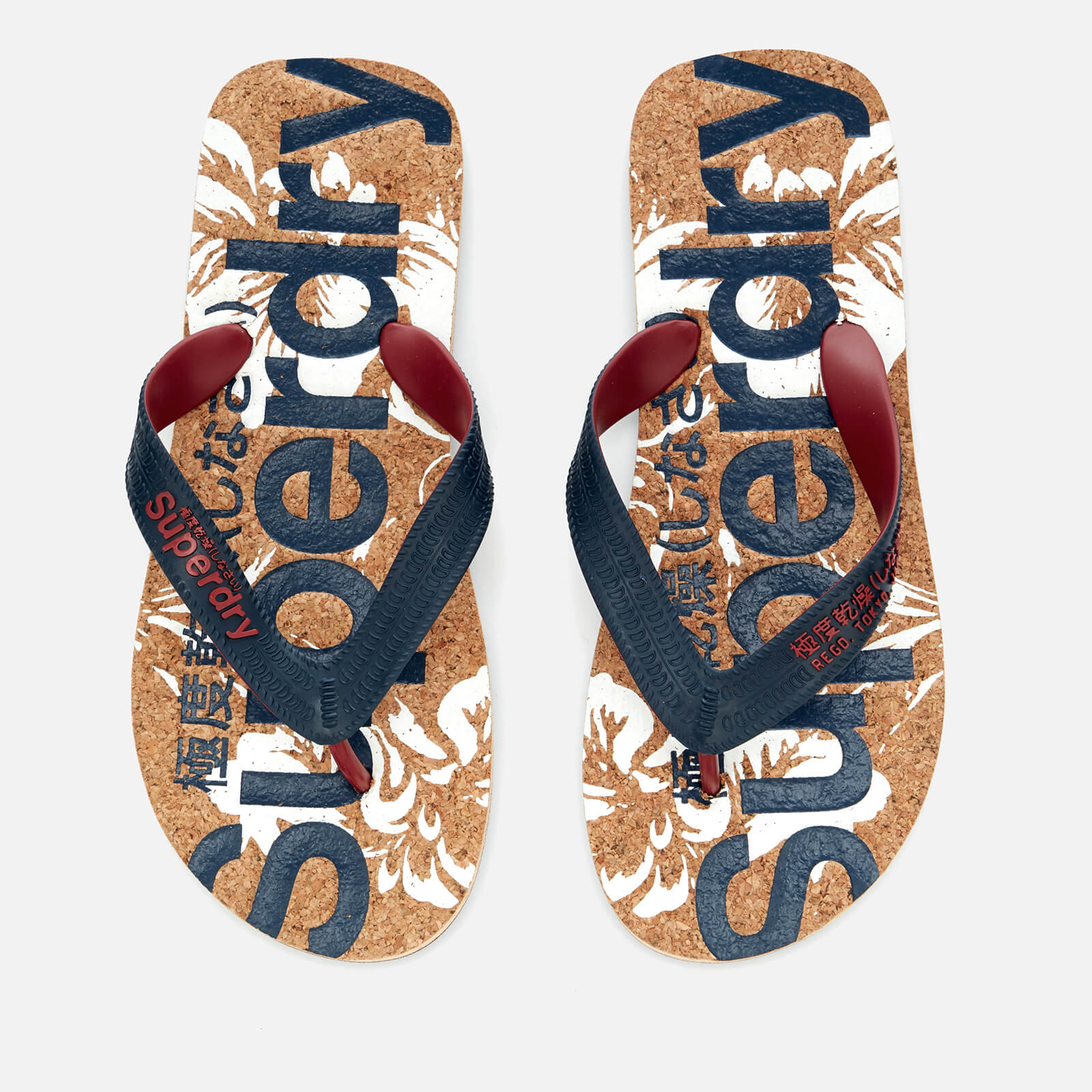 cork flip flops mens uk