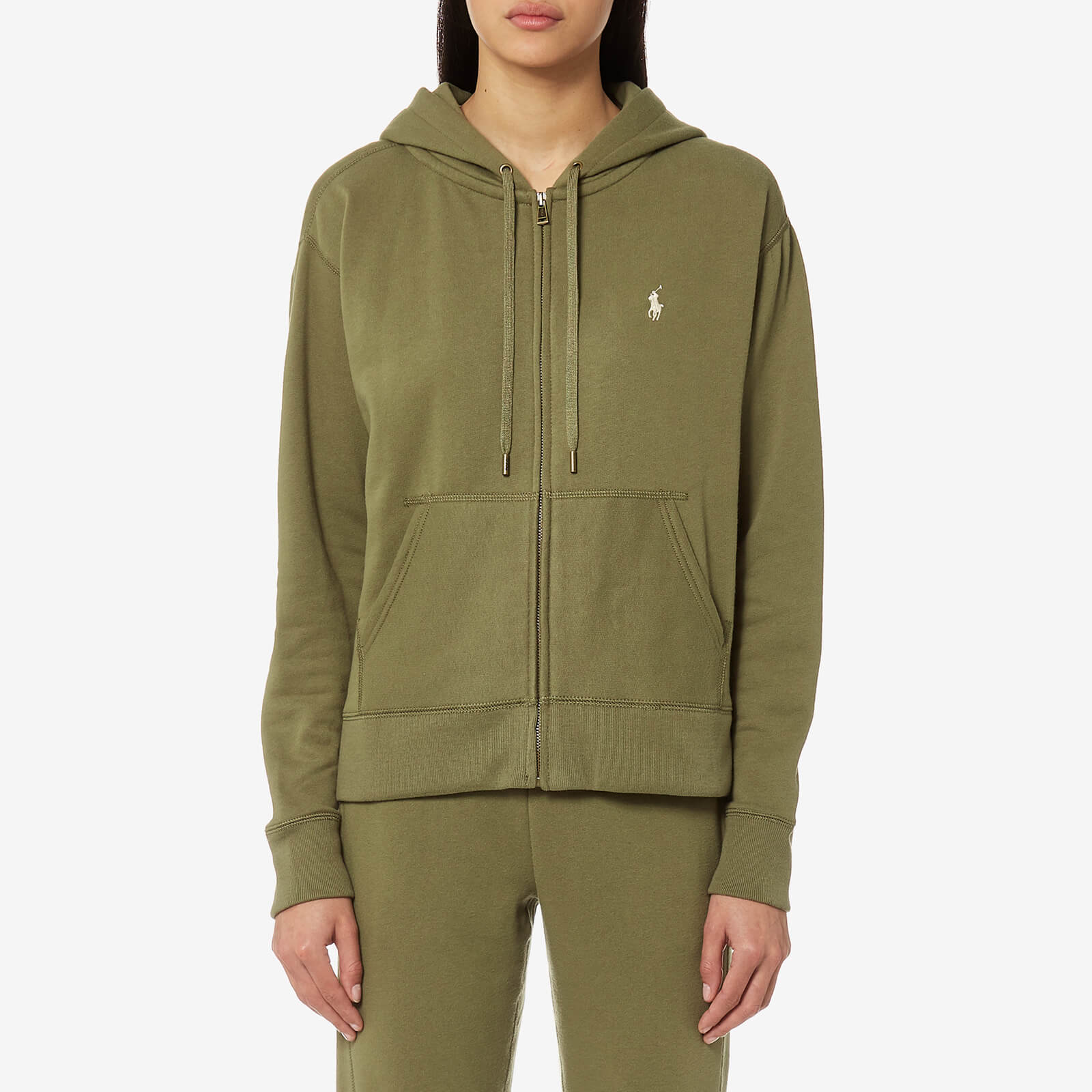 ralph lauren khaki hoodie