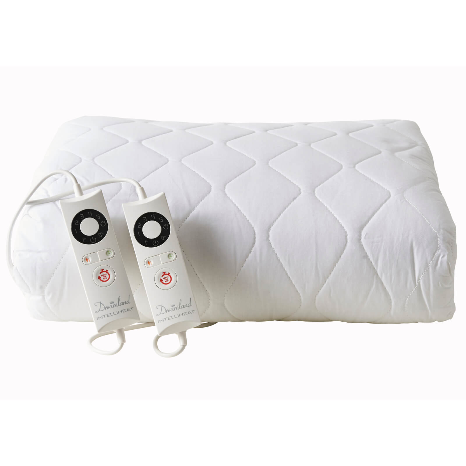 Dreamland 16315 Sleepwell Intelliheat Cotton Heated Mattress Protector