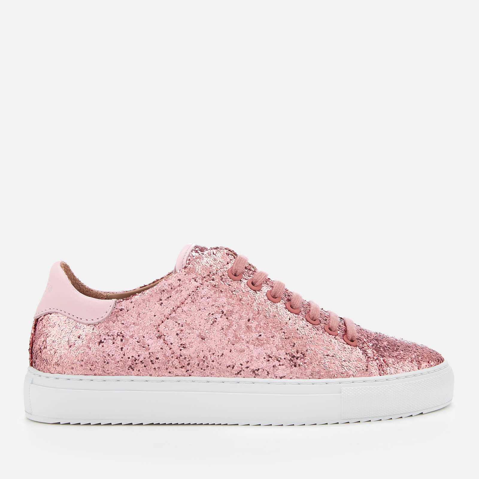 pink glitter trainers